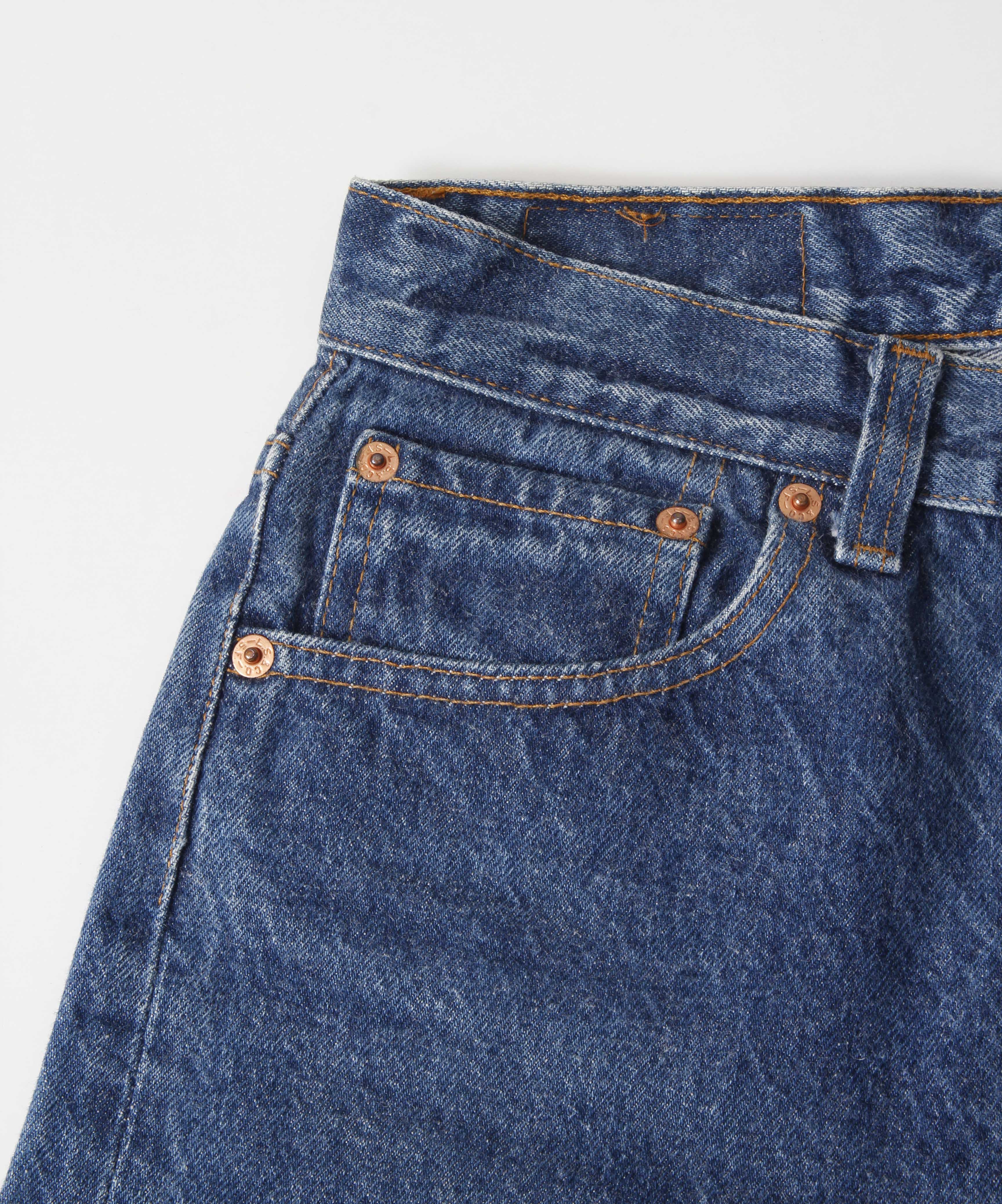 [minoi × TRICOTÉ]<br>VINTAGE DENIM PANTS