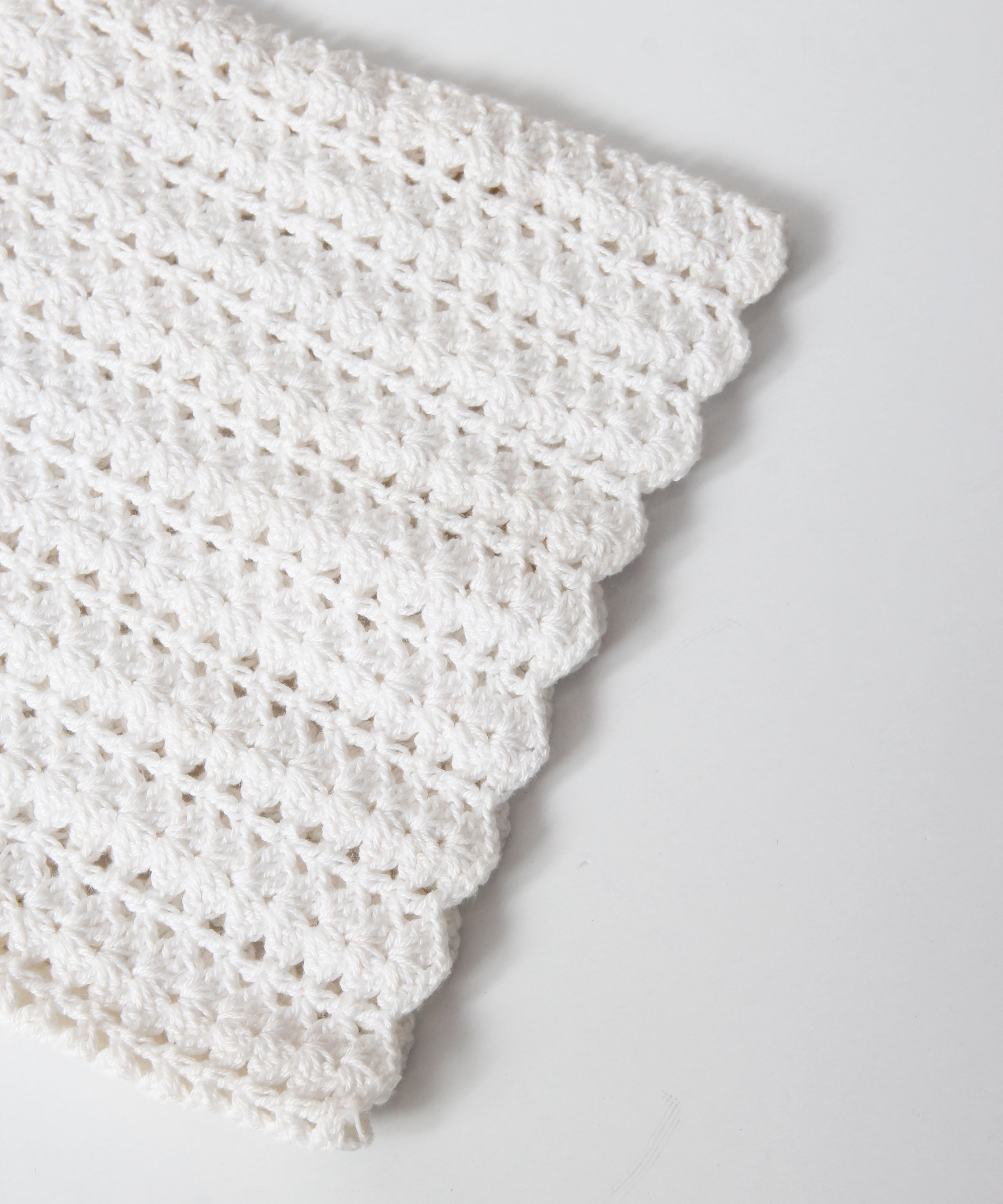 [minoi × TRICOTÉ]<br>VINTAGE CROCHET ONEPIECE