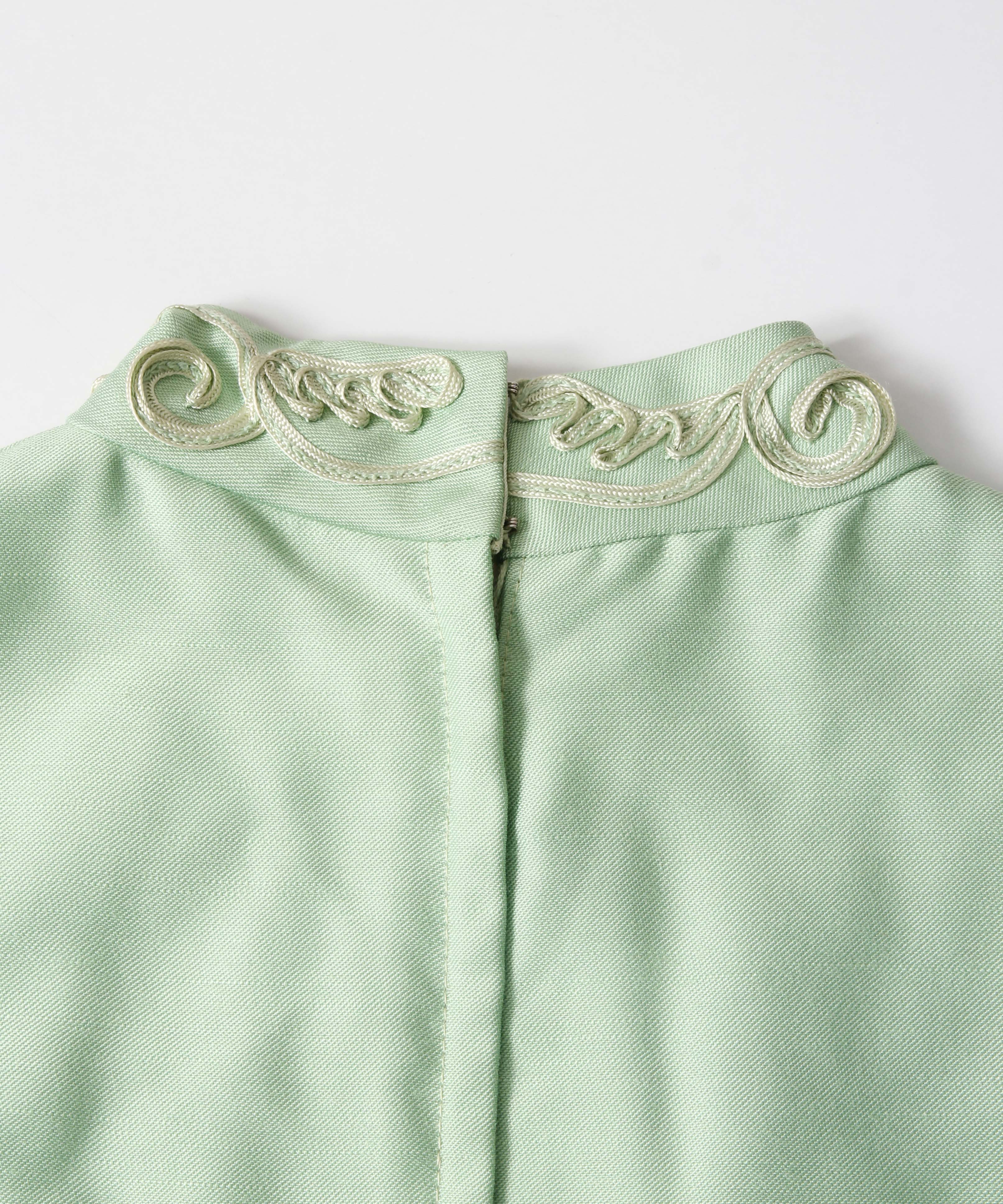 [minoi × TRICOTÉ]<br>VINTAGE BACK RIBBON MINI DRESS
