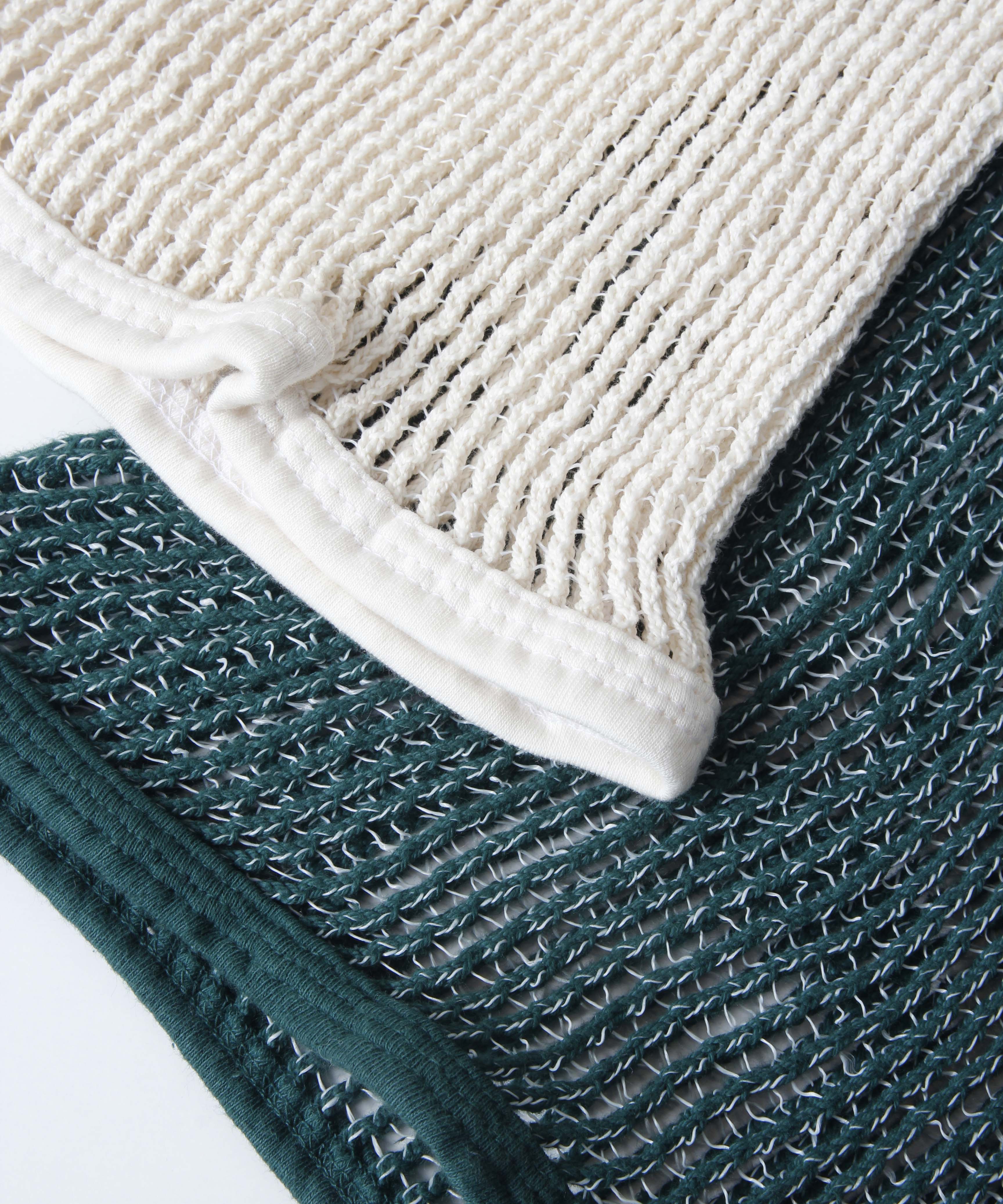 [minoi × TRICOTÉ]<br>VINTAGE KNIT MESH TOPS