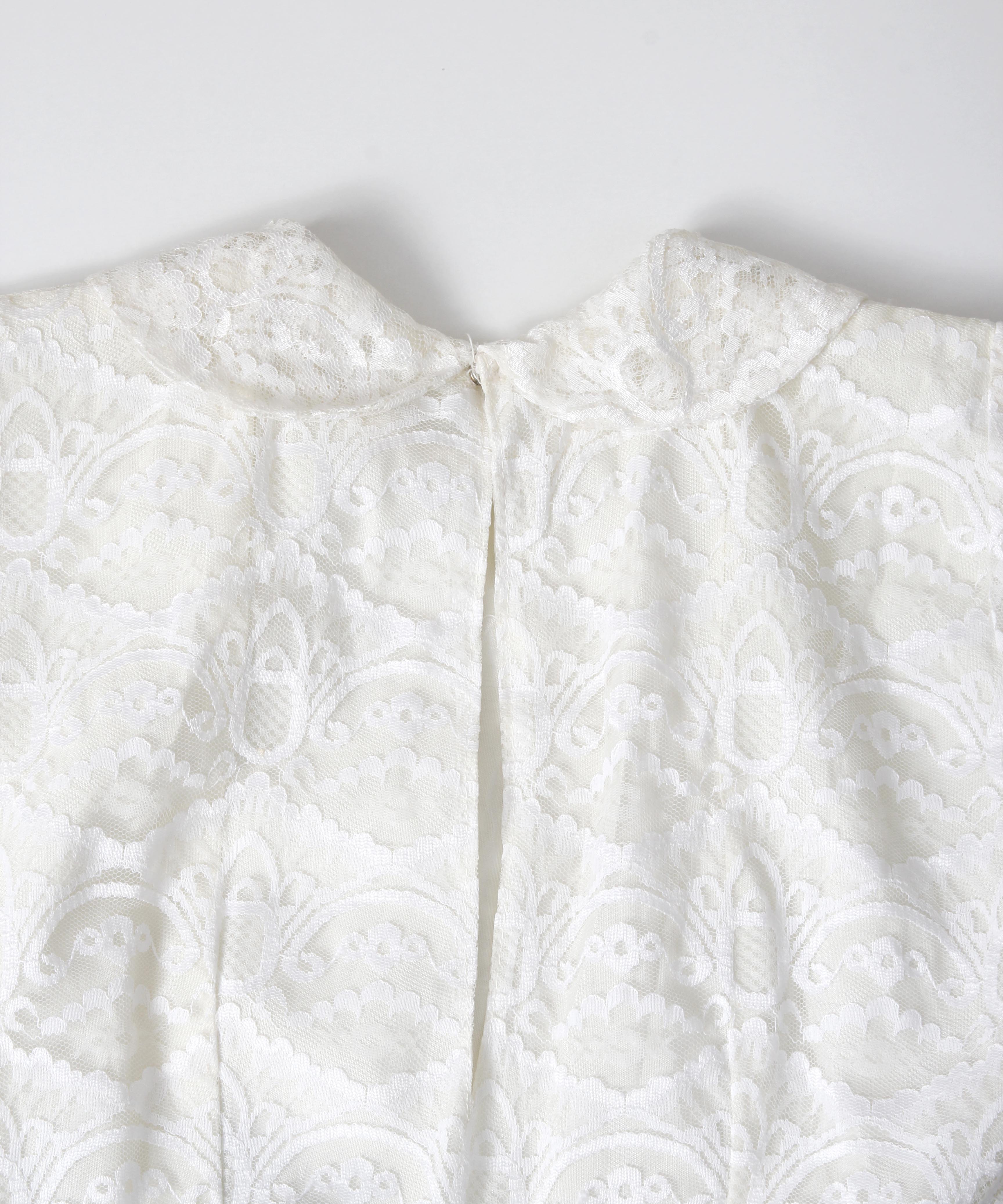 [minoi × TRICOTÉ]<br>VINTAGE LACE FRILL DRESS