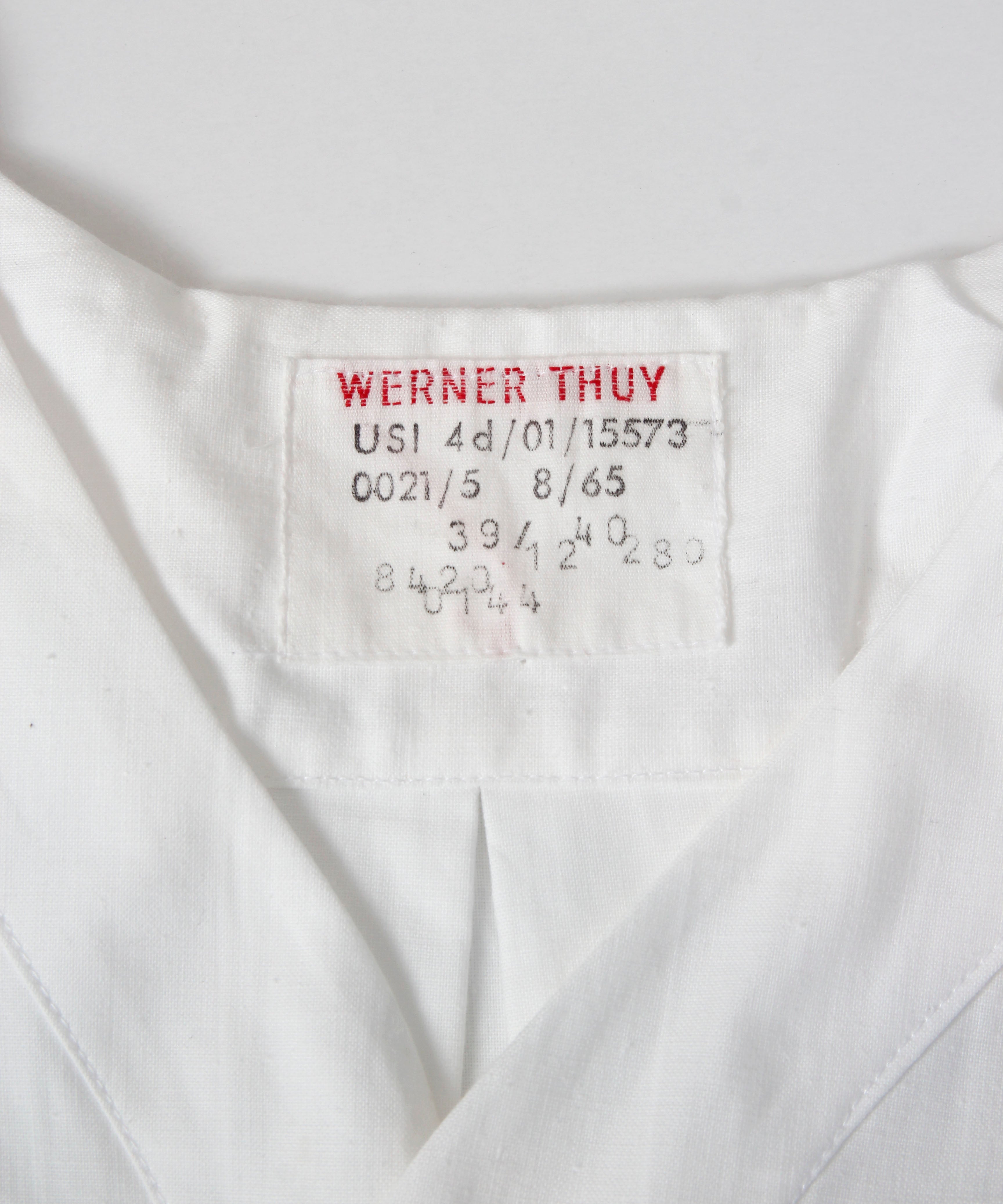 [minoi × TRICOTÉ]<br>VINTAGE COTTON SHIRT ONEPIECE