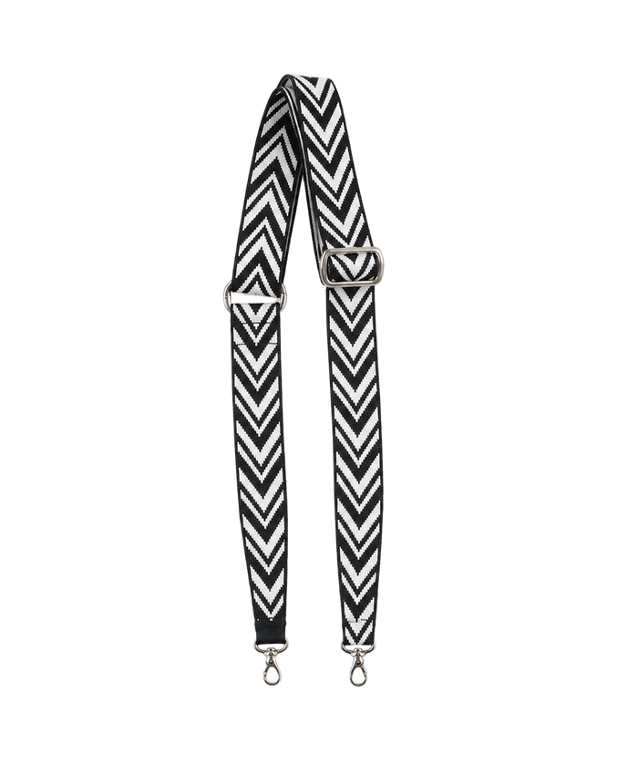 KNIT SHOULDER STRAP HERRINGBONE