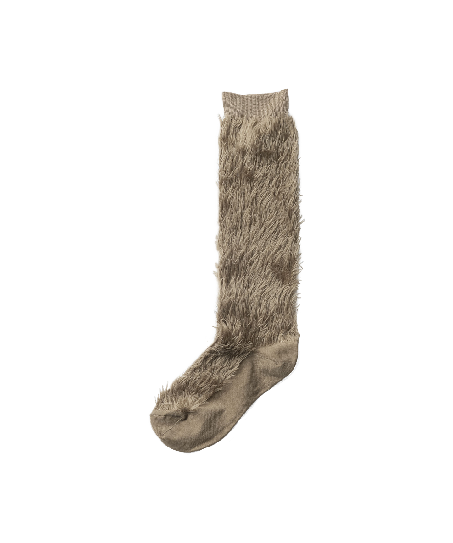 FAKE FUR HIGH SOCKS