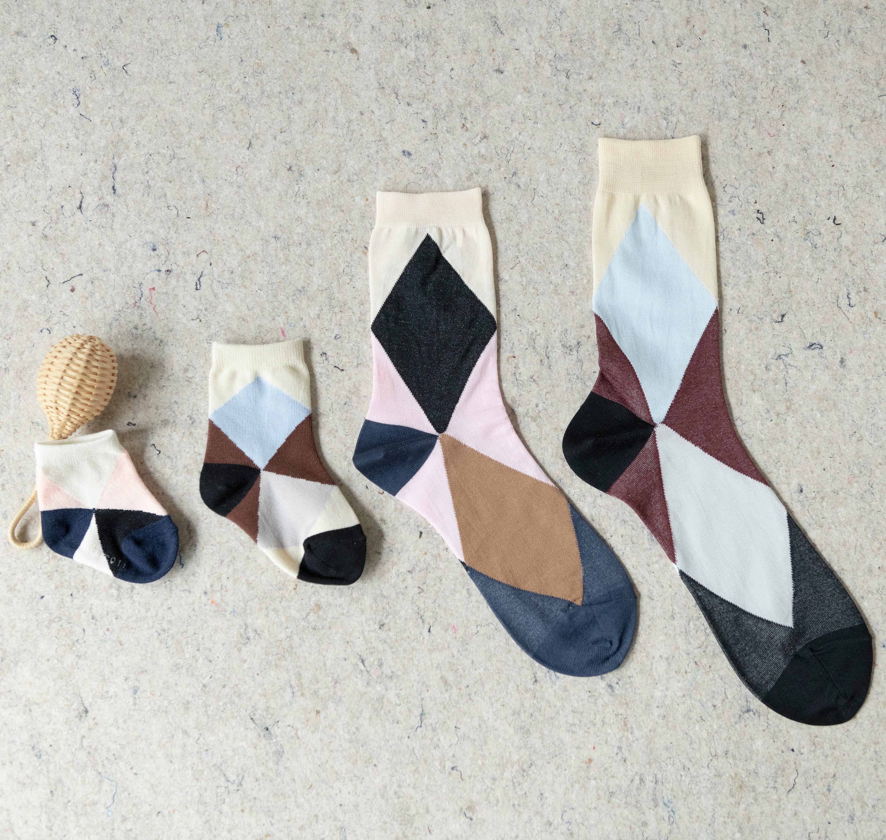 ARGYLE PAPA SOCKS