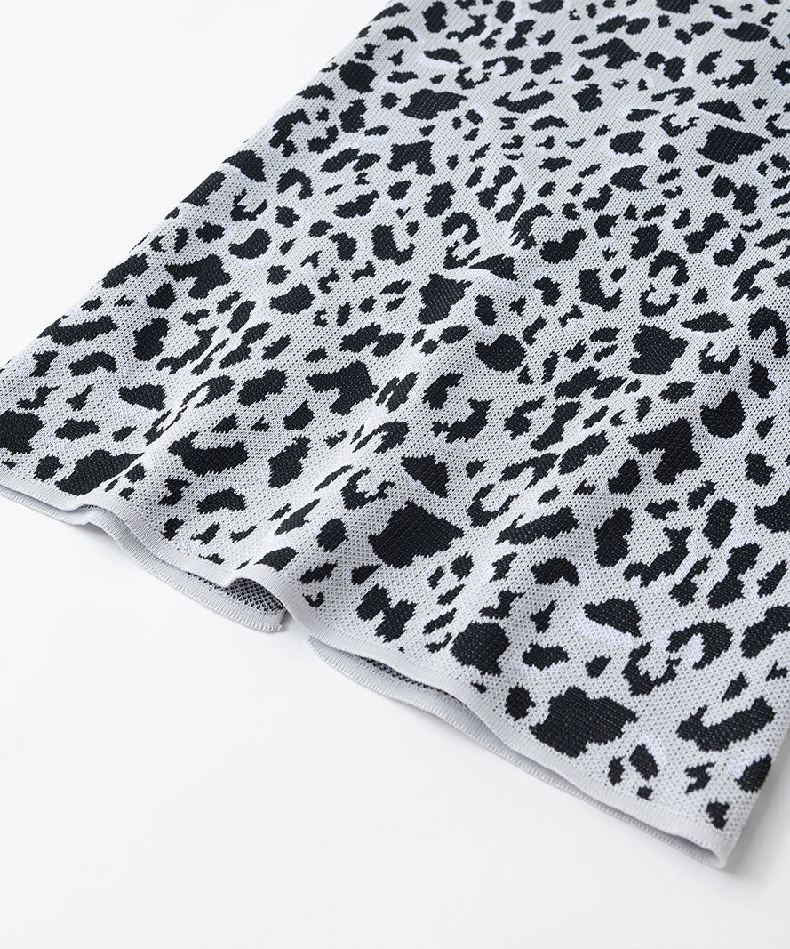 LEOPARD PATTERN SKIRT