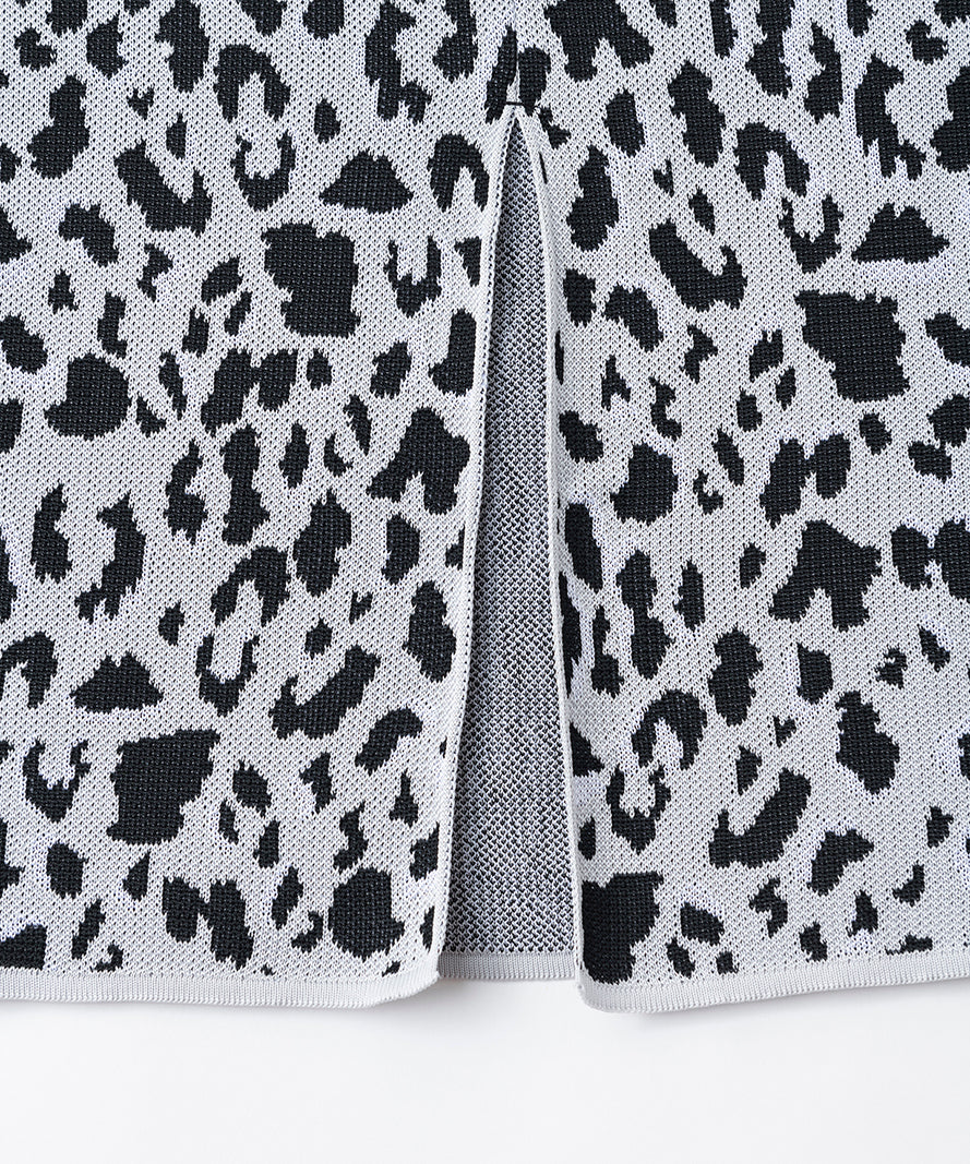LEOPARD PATTERN SKIRT