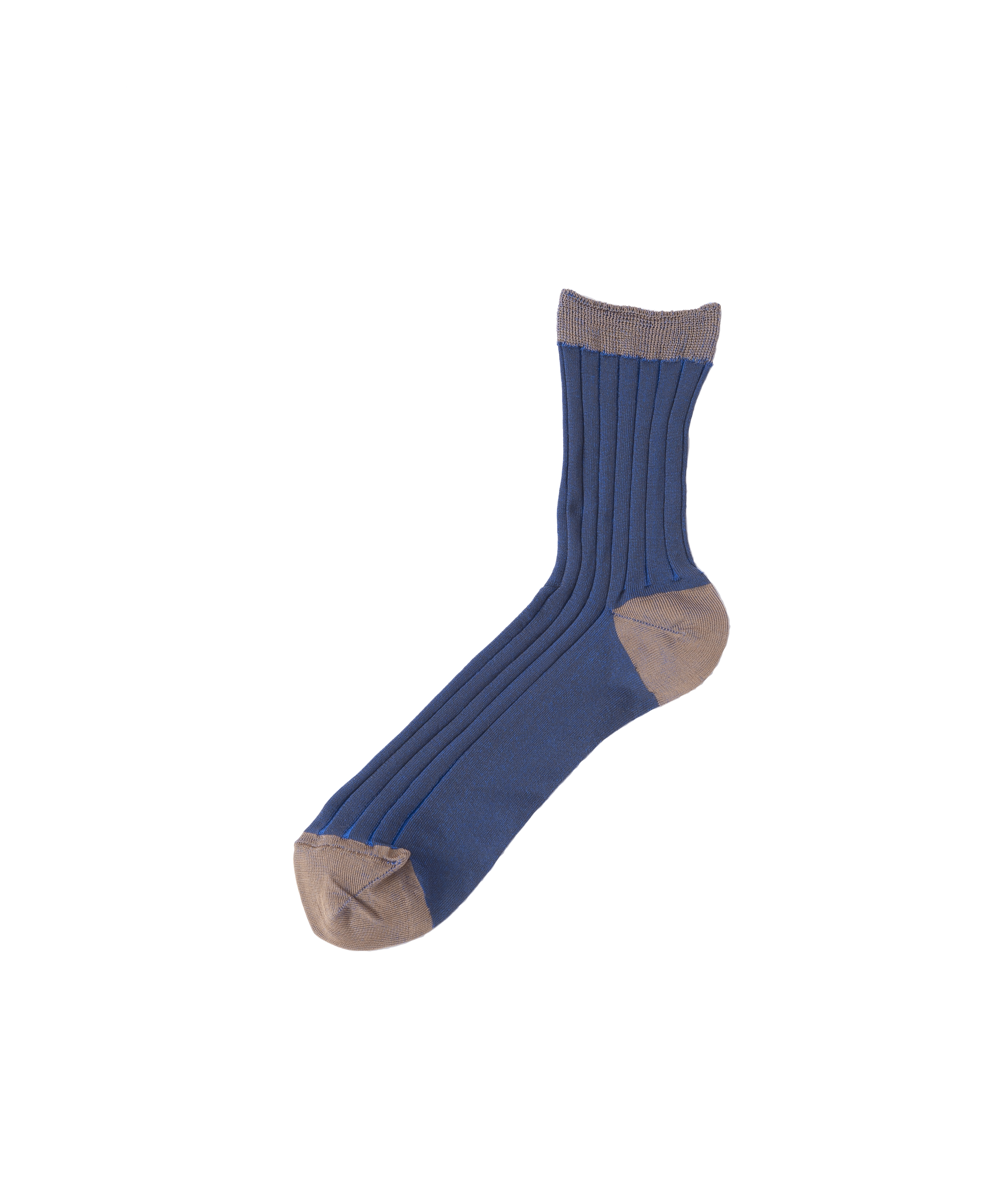 SEE-THROUGH RIB SOCKS