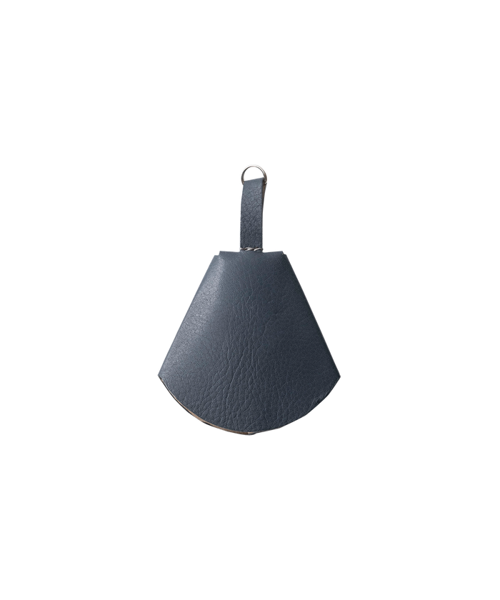LEATHER KEY CASE GRAY