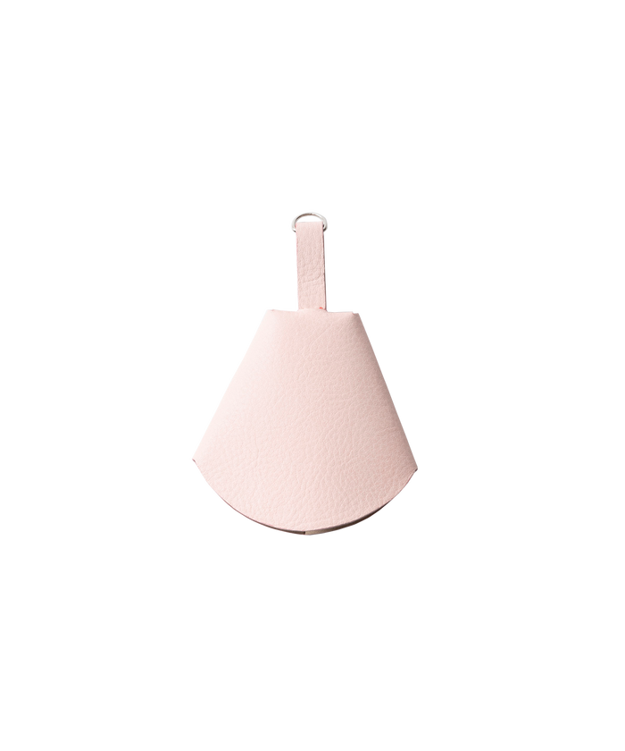 LEATHER KEY CASE PINK