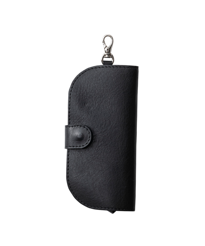 LEATHER SUNGLASSES CASE BLACK