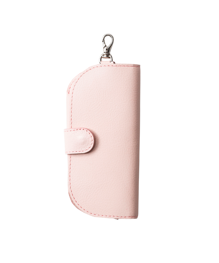LEATHER SUNGLASSES CASE PINK