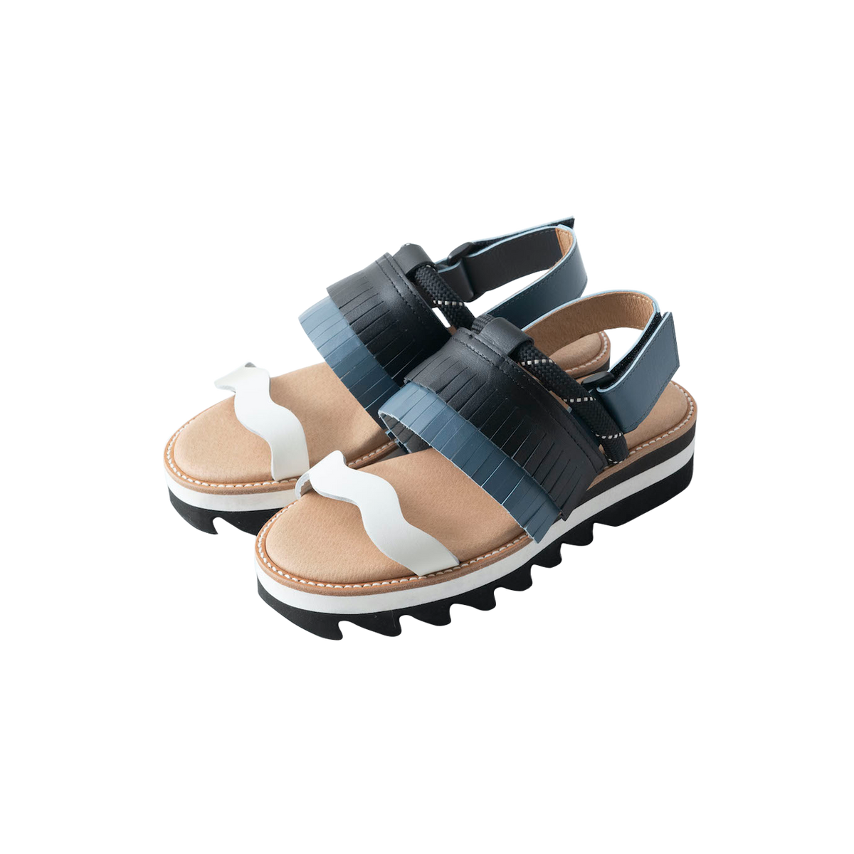 FRINGE BELT SANDAL