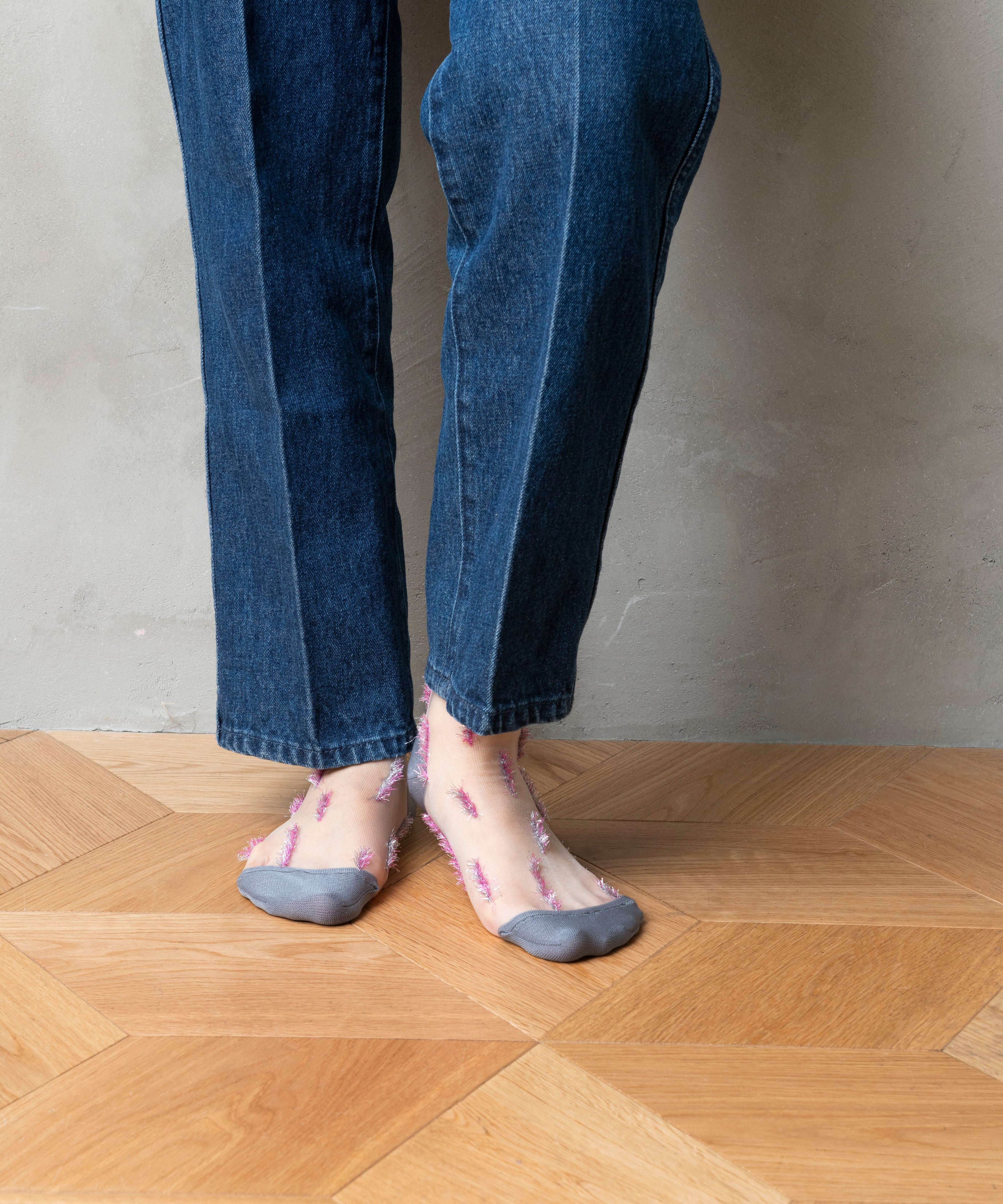 STRIPE SHAGGY SOCKS