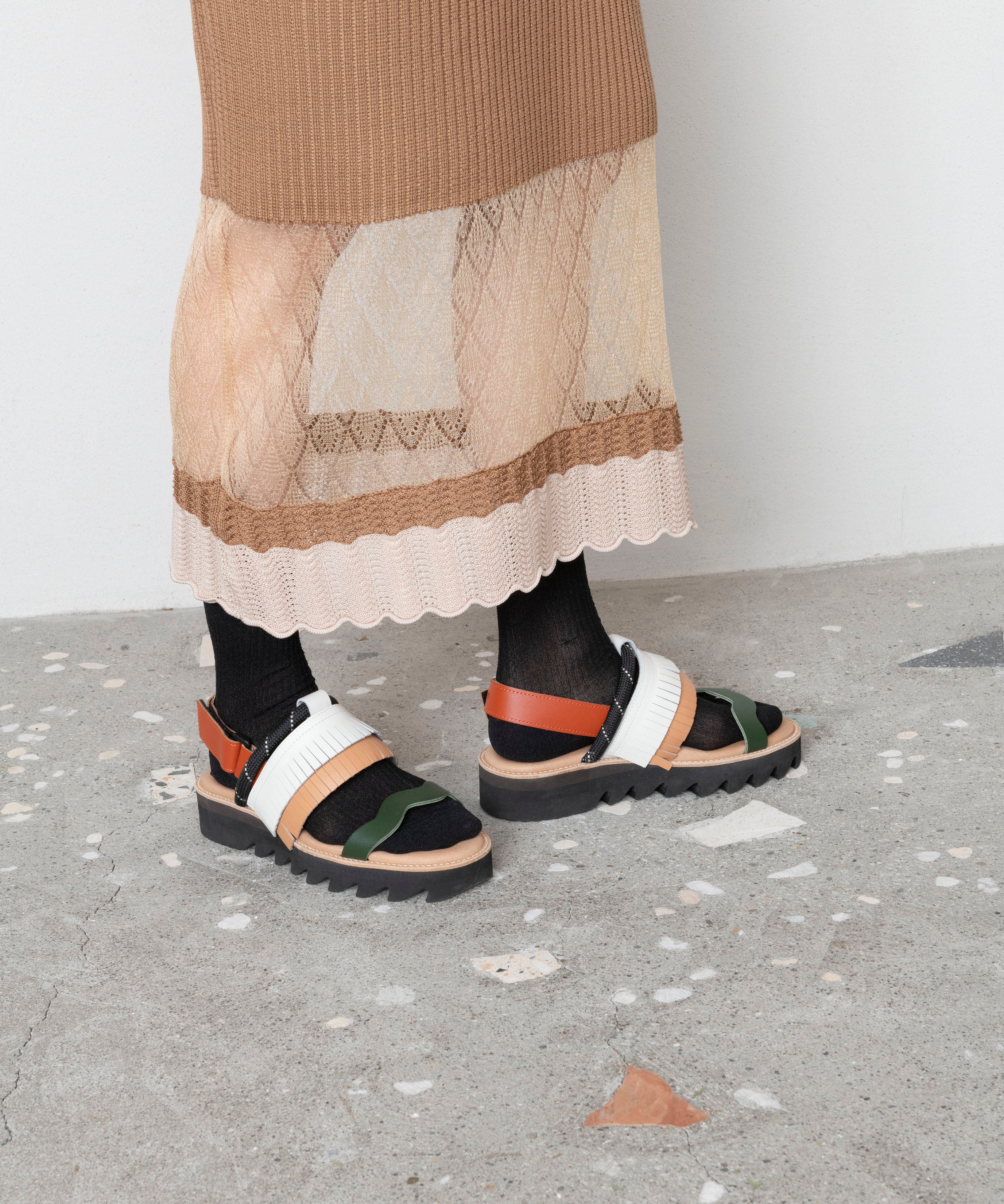 COLOUR SHEER RIB SOCKS