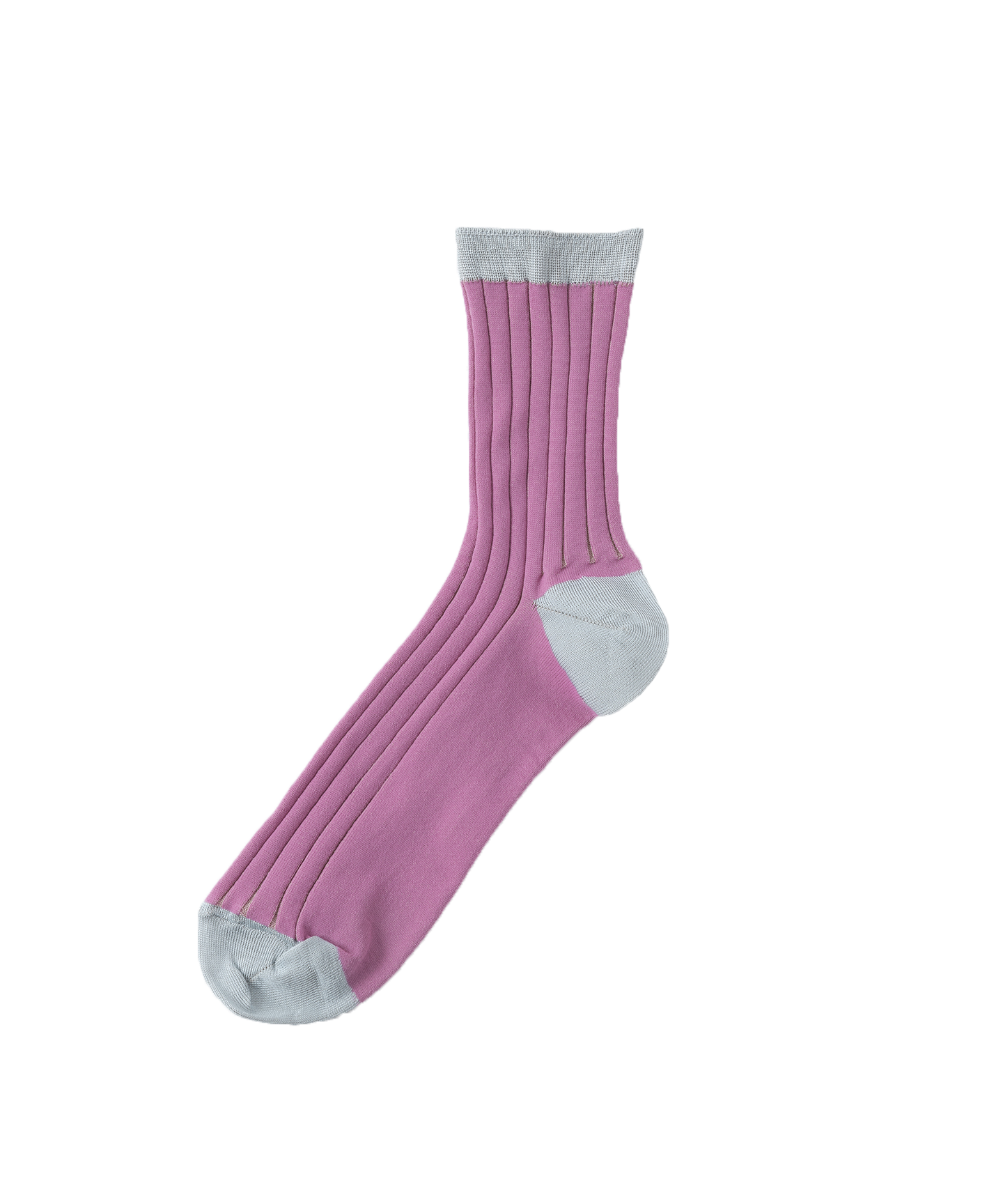 SEE-THROUGH RIB SOCKS