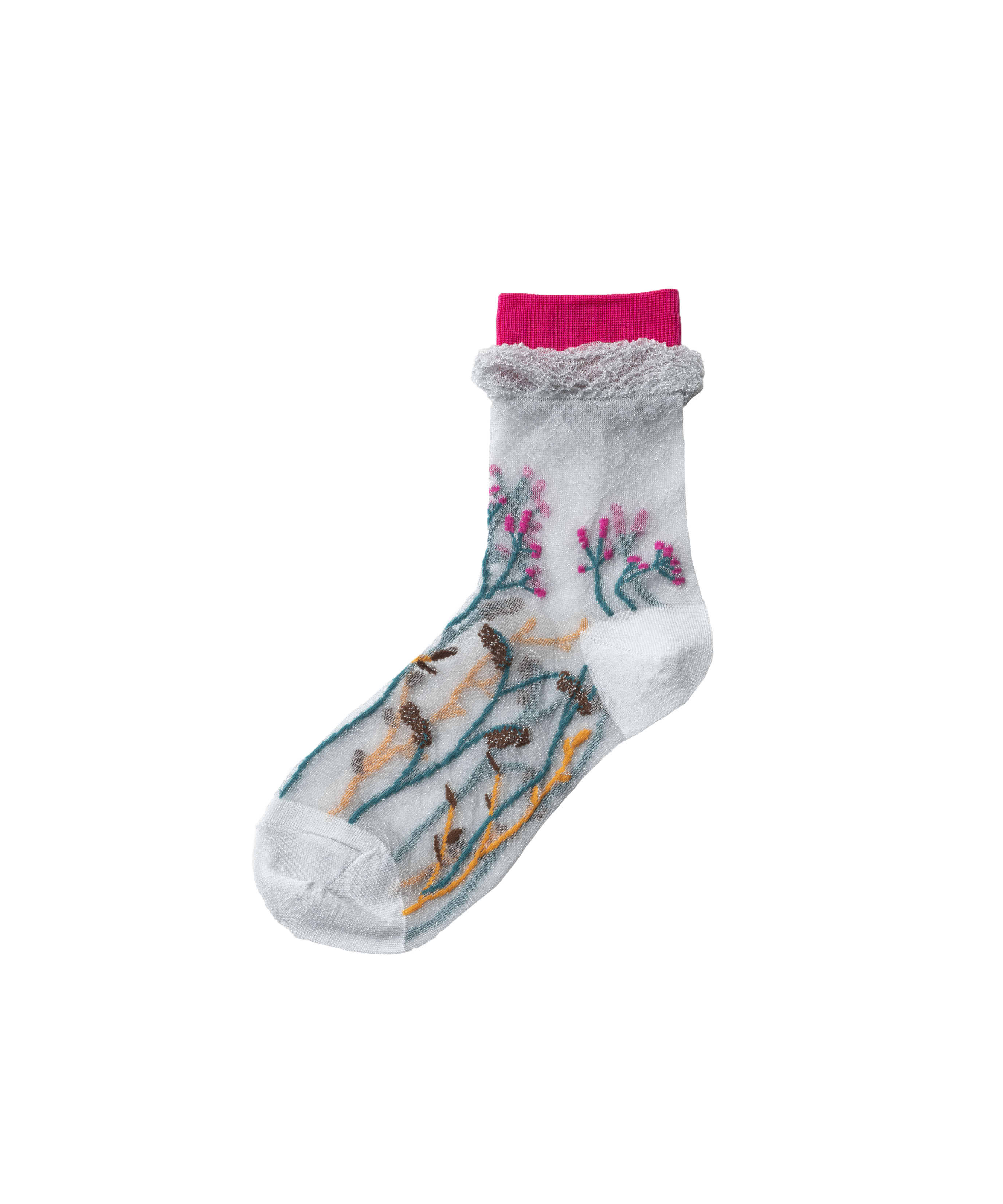 FLOWER SHEER SOCKS