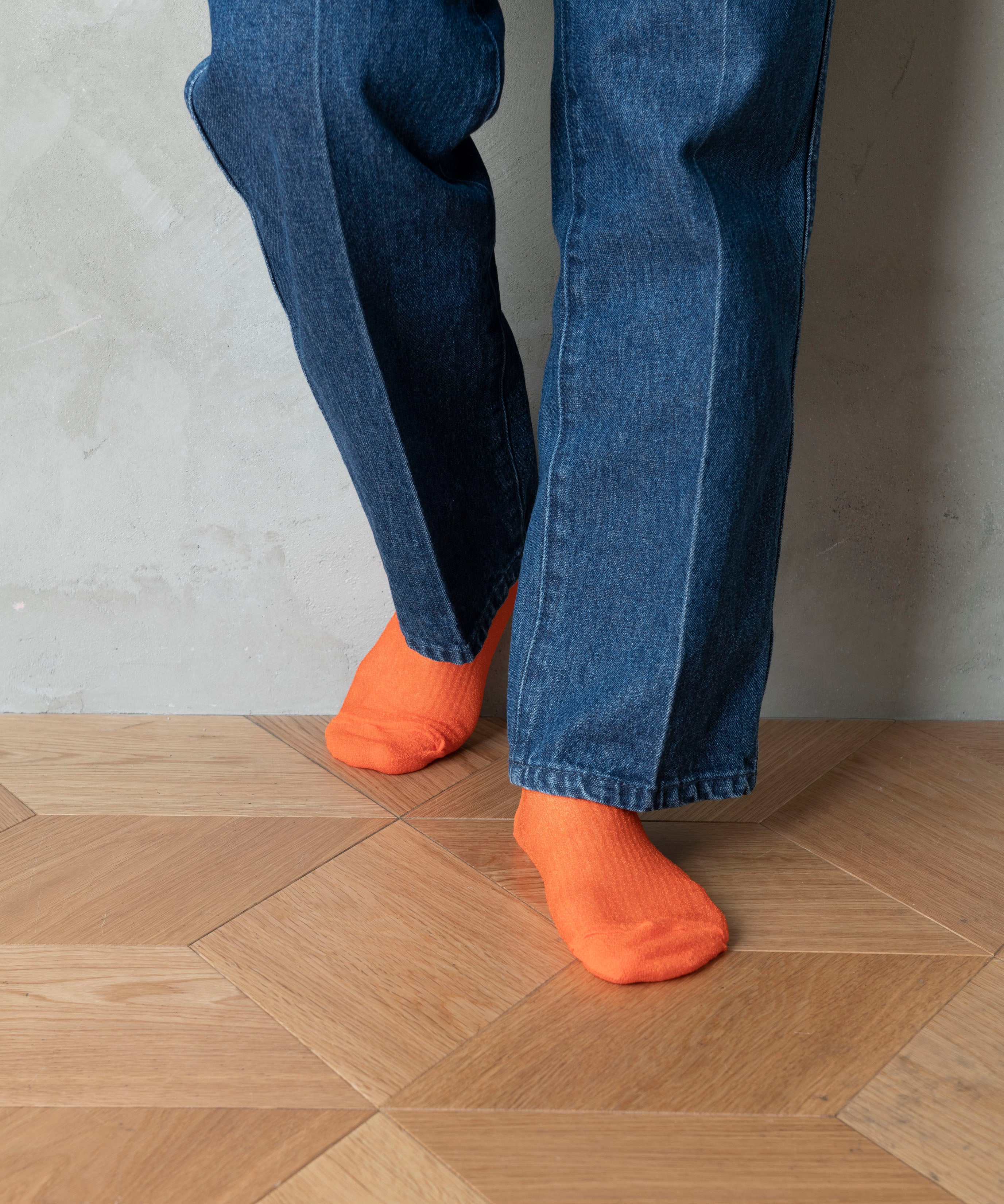 COLOUR SHEER RIB SOCKS