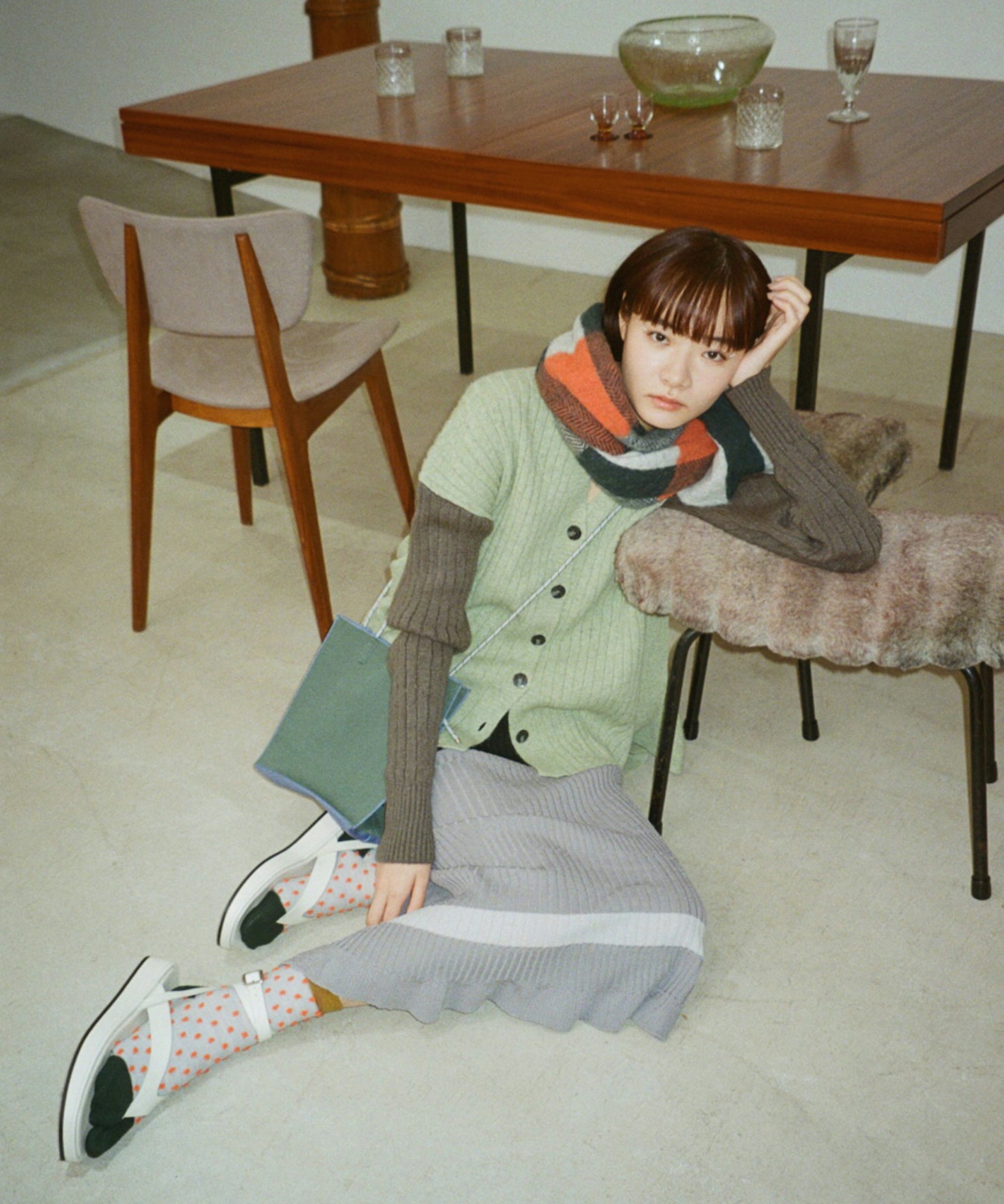 MOHAIR CARDIGAN