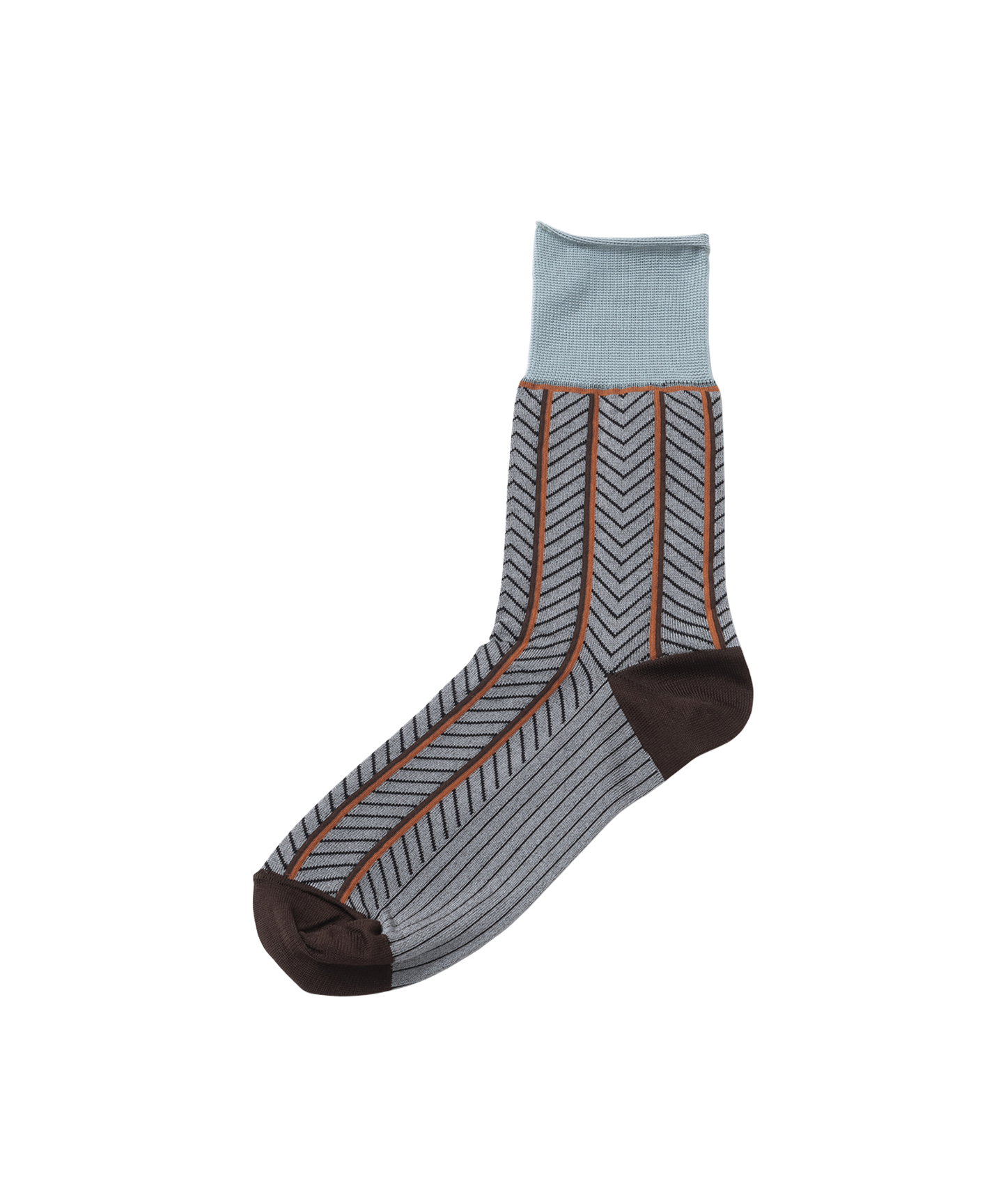HERRINGBONE STRIPE SOCKS
