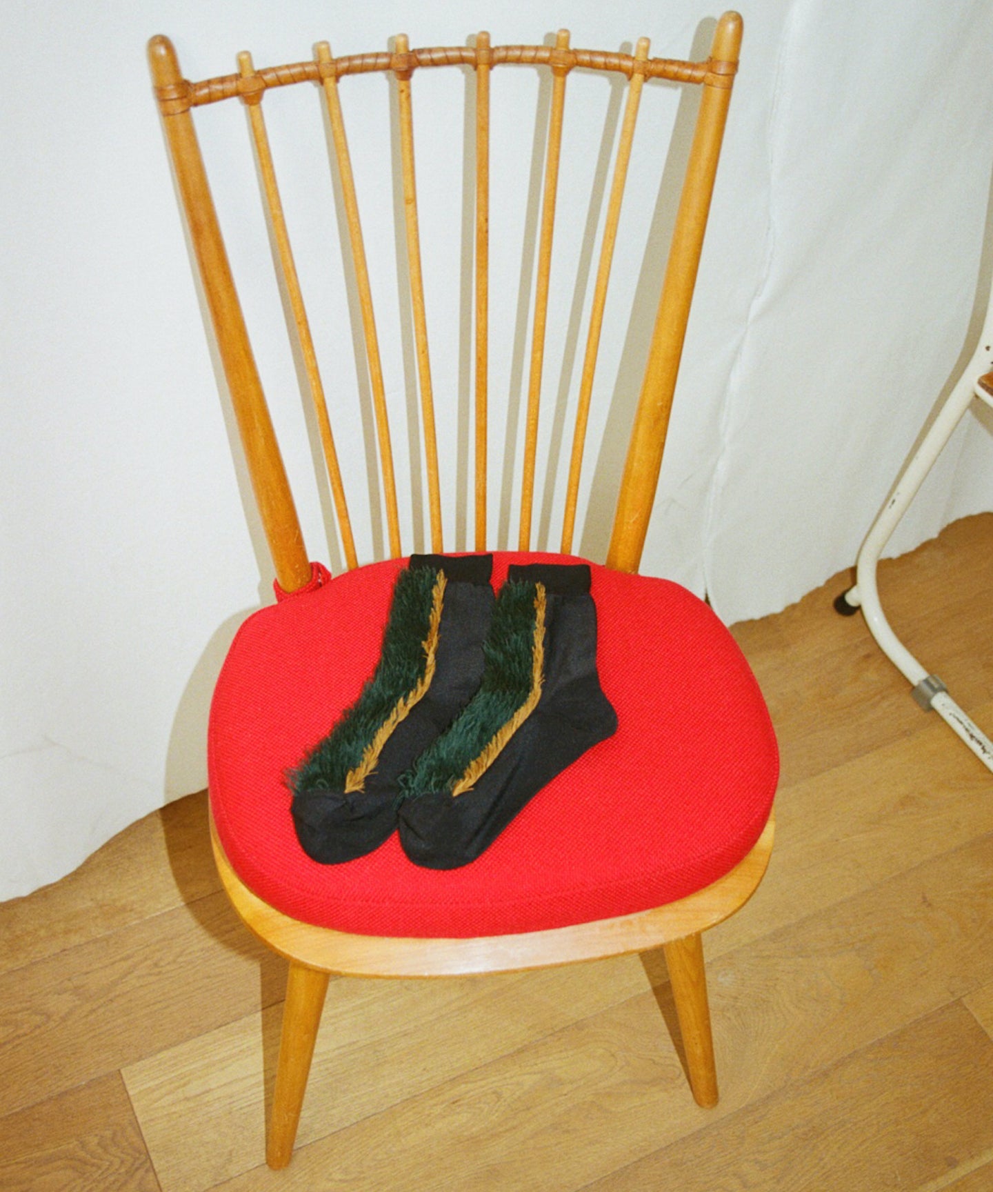 HALF FAKE FUR SOCKS