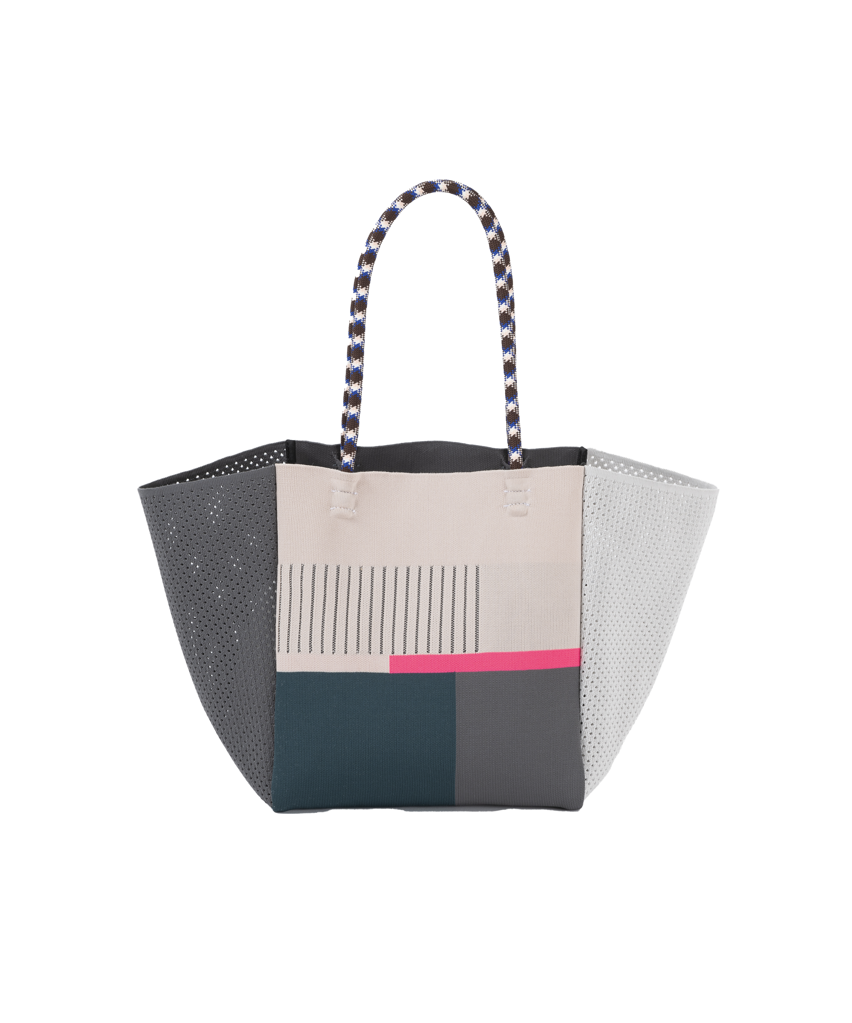 SIDE MESH TOTE BAG