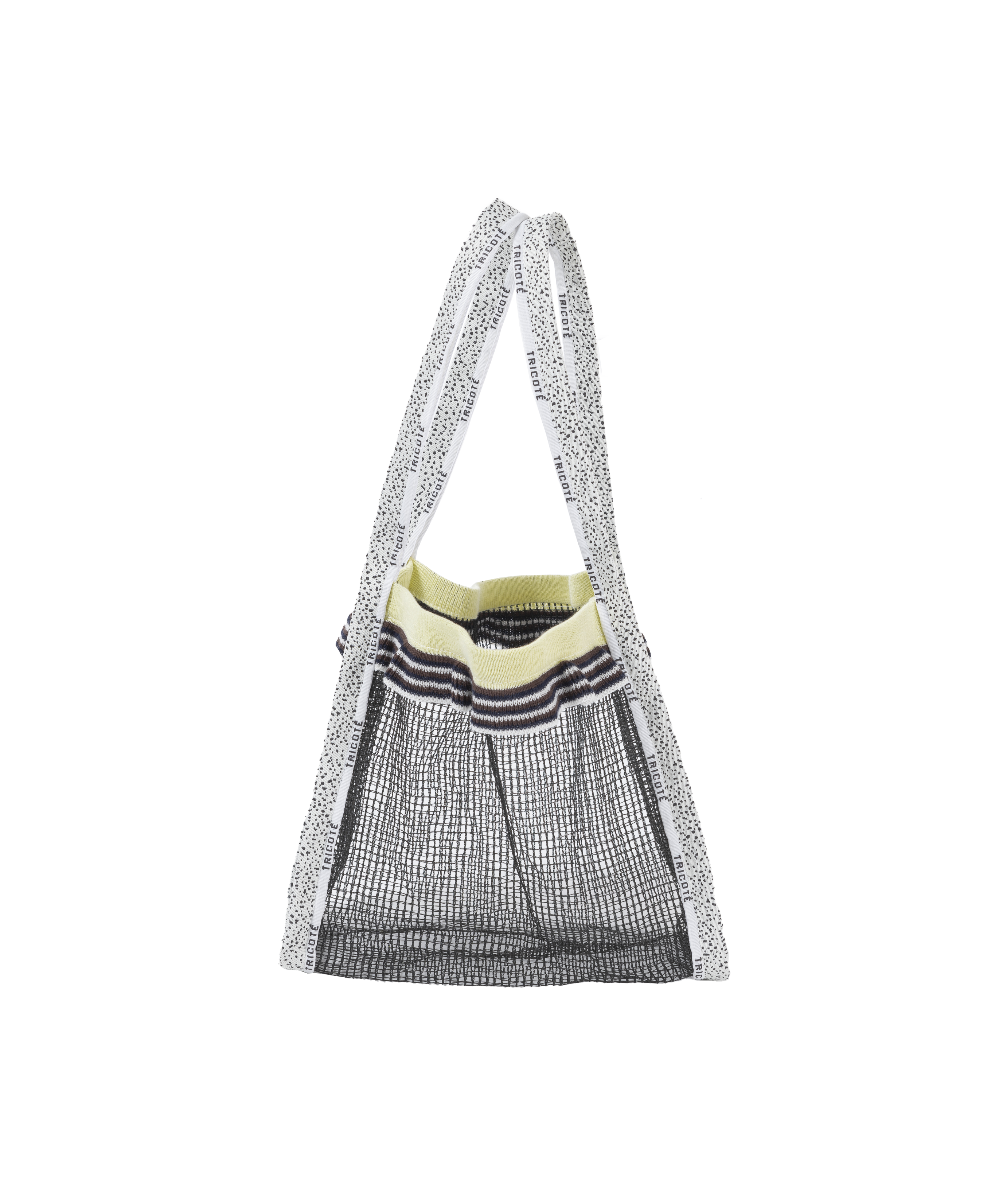 FRILL KNIT TOTE BAG SMALL