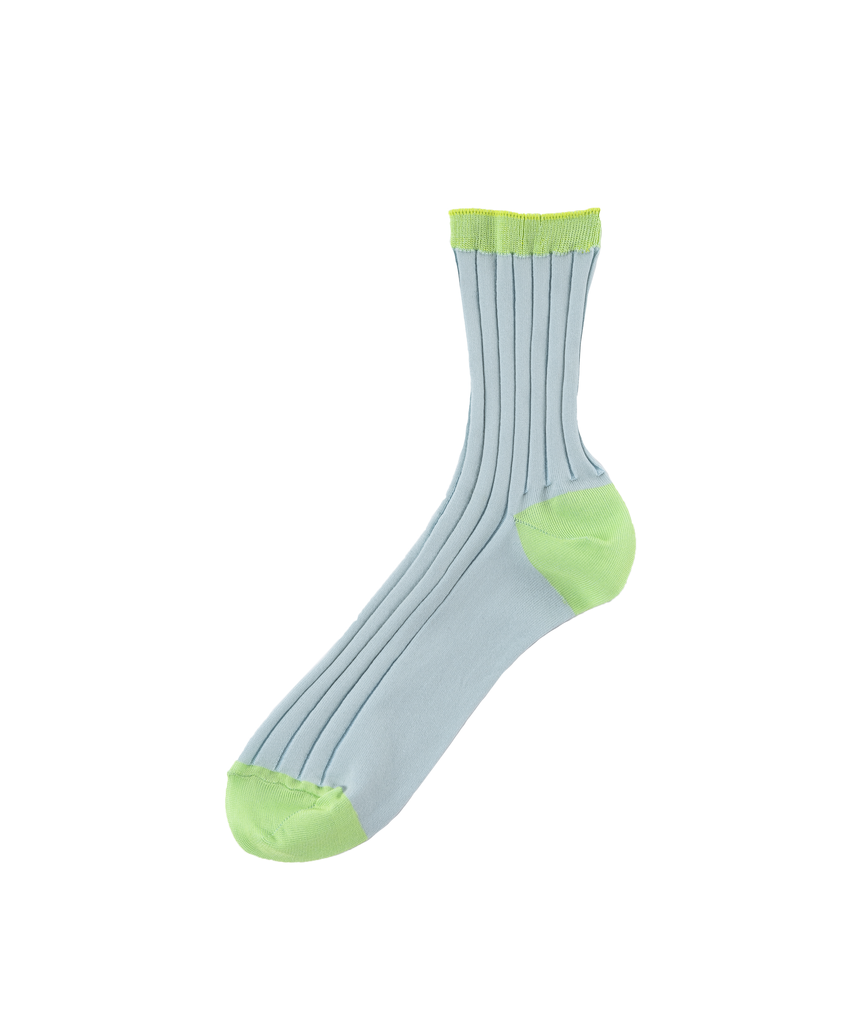 SEE-THROUGH RIB SOCKS