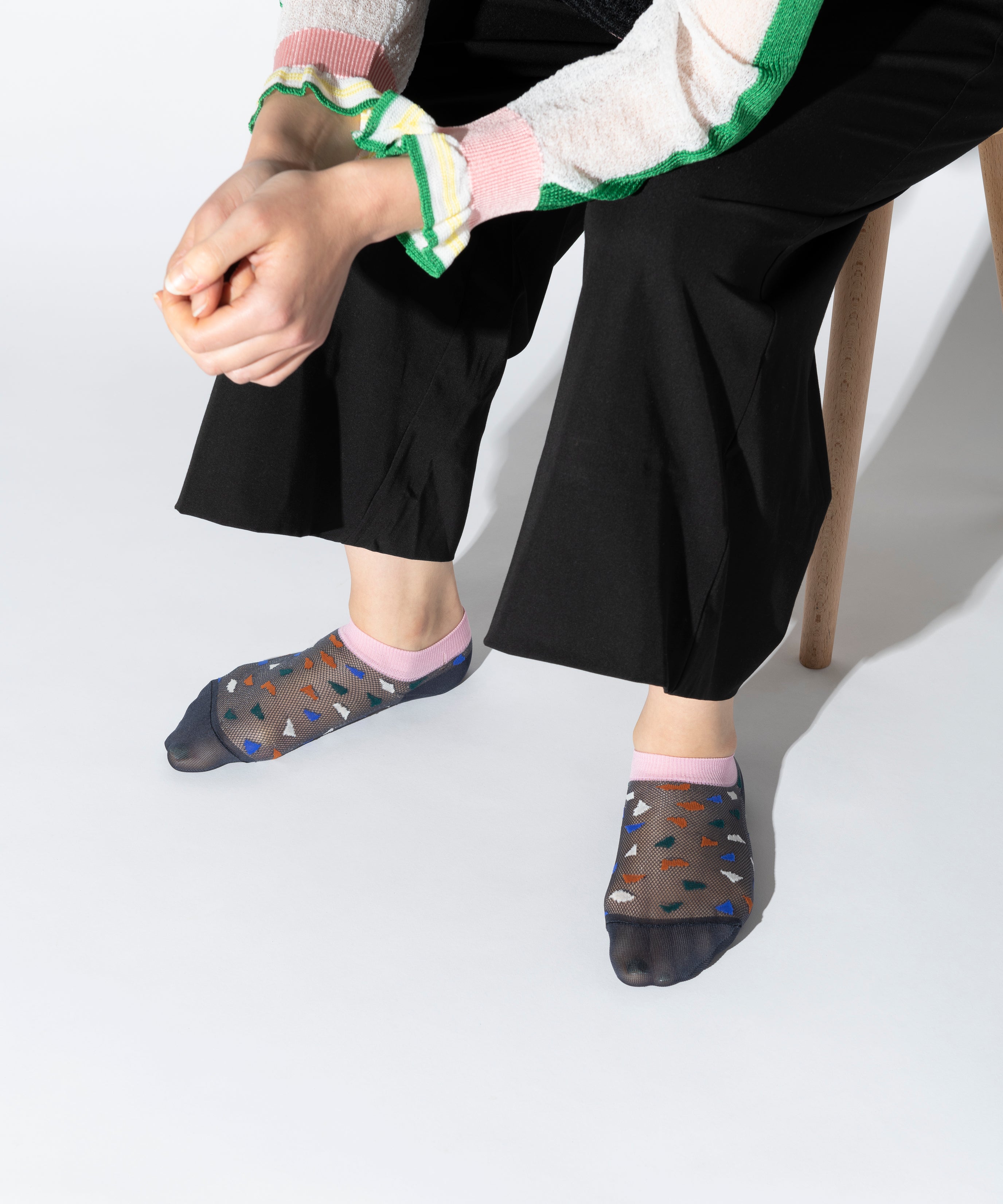 MESH TERRAZZO SNEAKERS