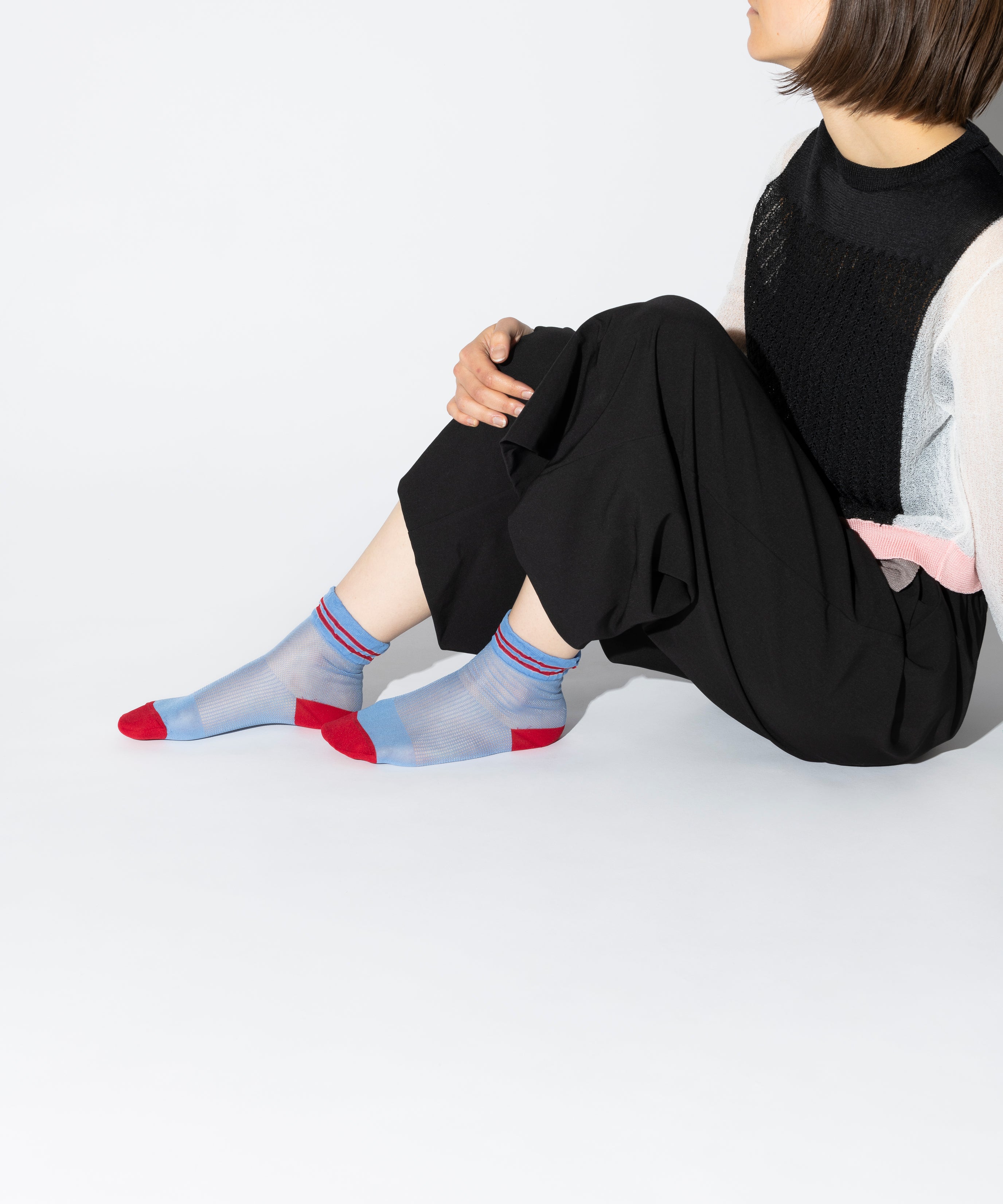 DOUBLE MESH SOCKS