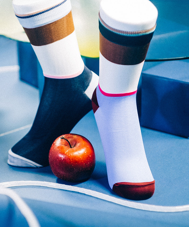 SHEER STRIPE 1 SOCKS