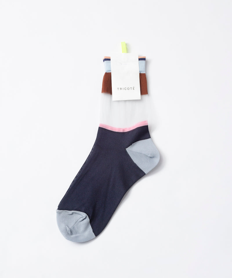 SHEER STRIPE 1 SOCKS