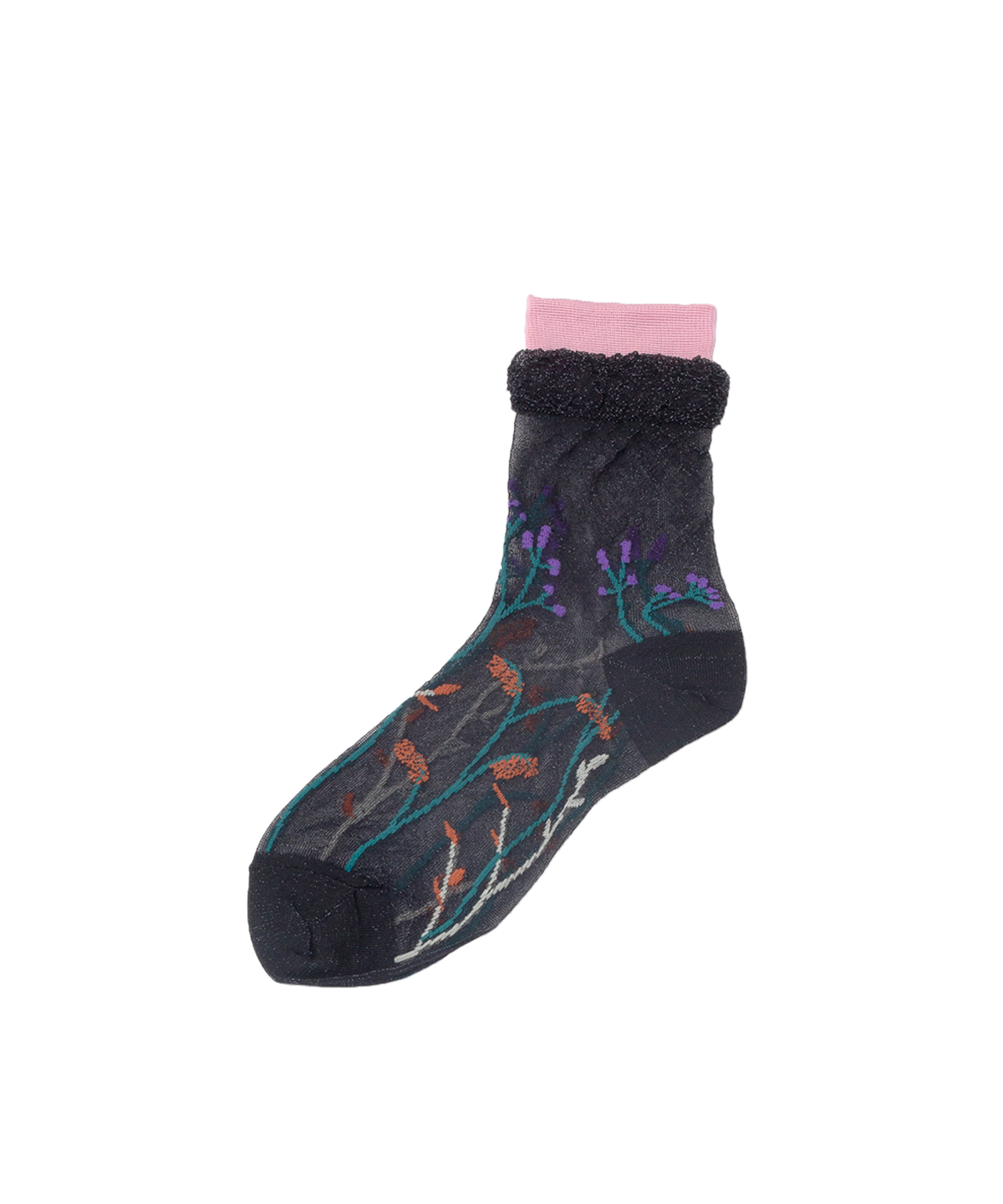 FLOWER SHEER SOCKS