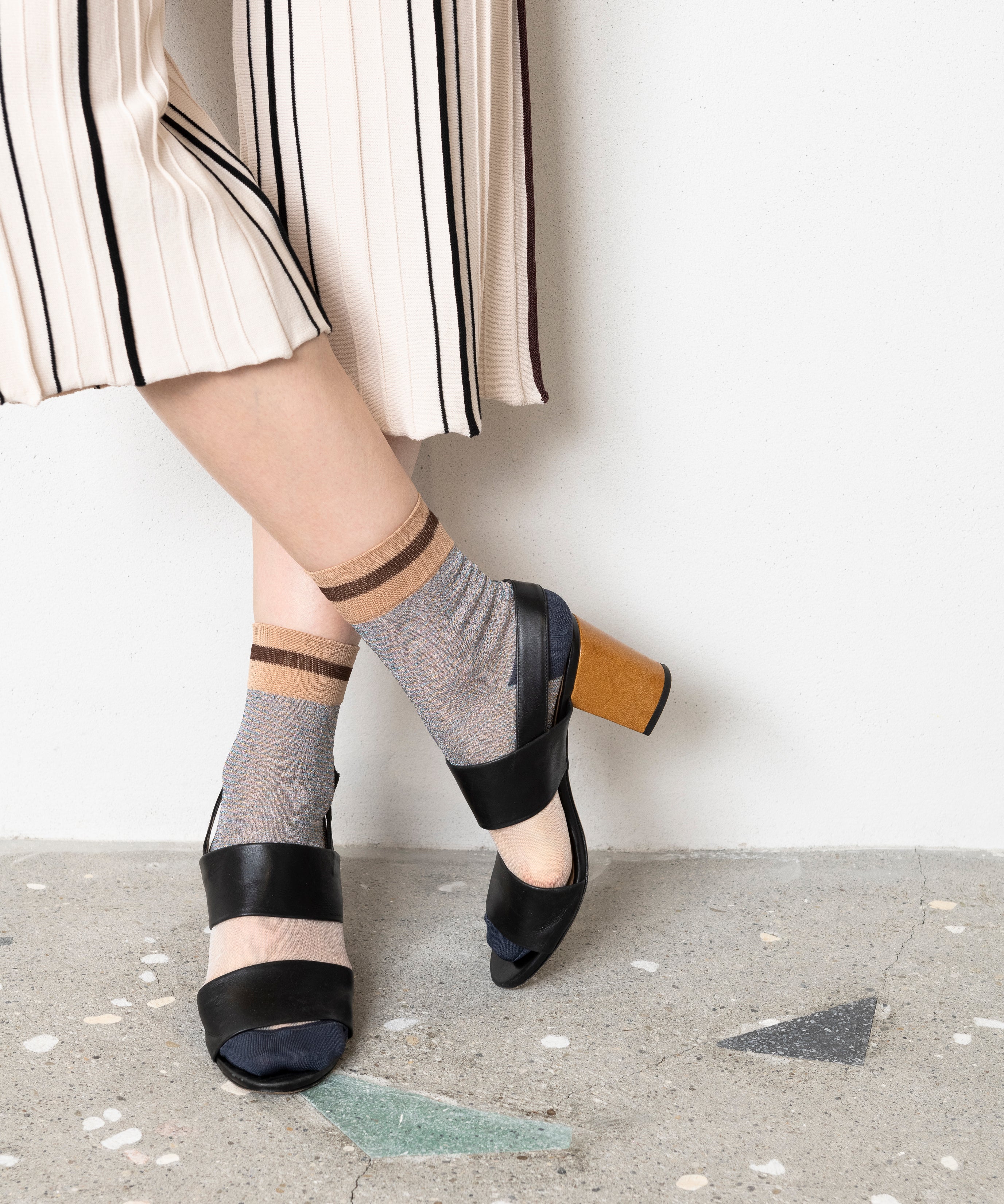 LAME SHEER SOCKS