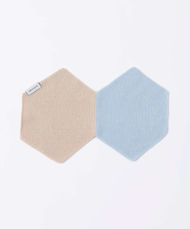 HEXAGON KNIT HANDKERCHIEF