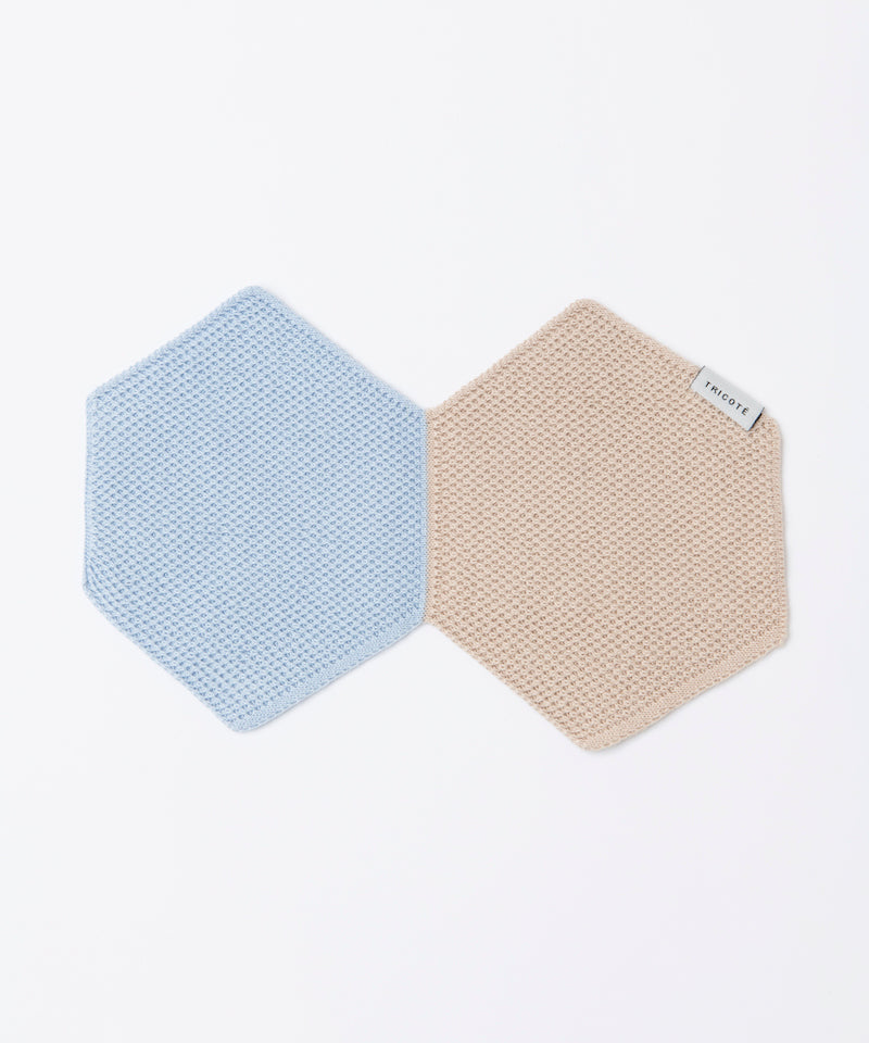 HEXAGON KNIT HANDKERCHIEF