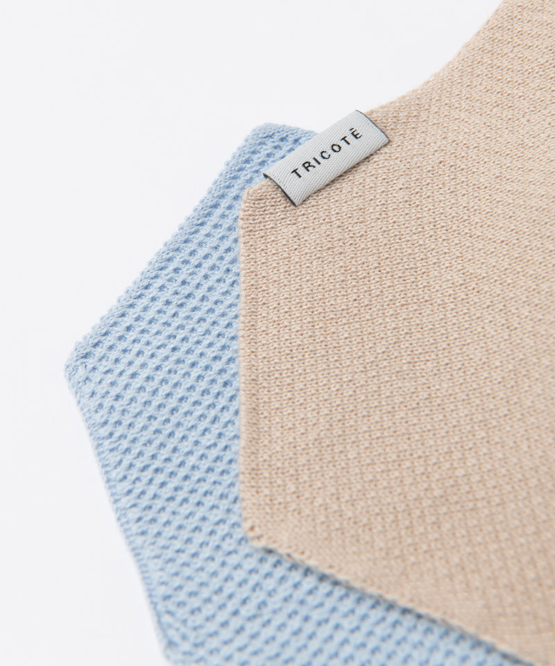 HEXAGON KNIT HANDKERCHIEF