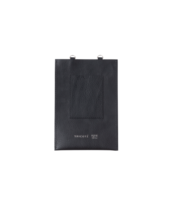 LEATHER SMARTPHONE CASE BLACK