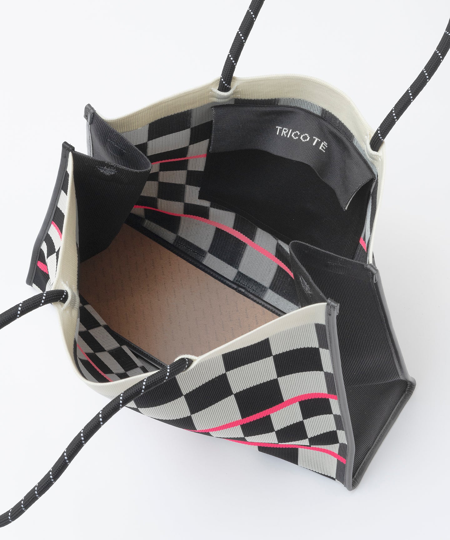 CHECKERED PATTERN BAG