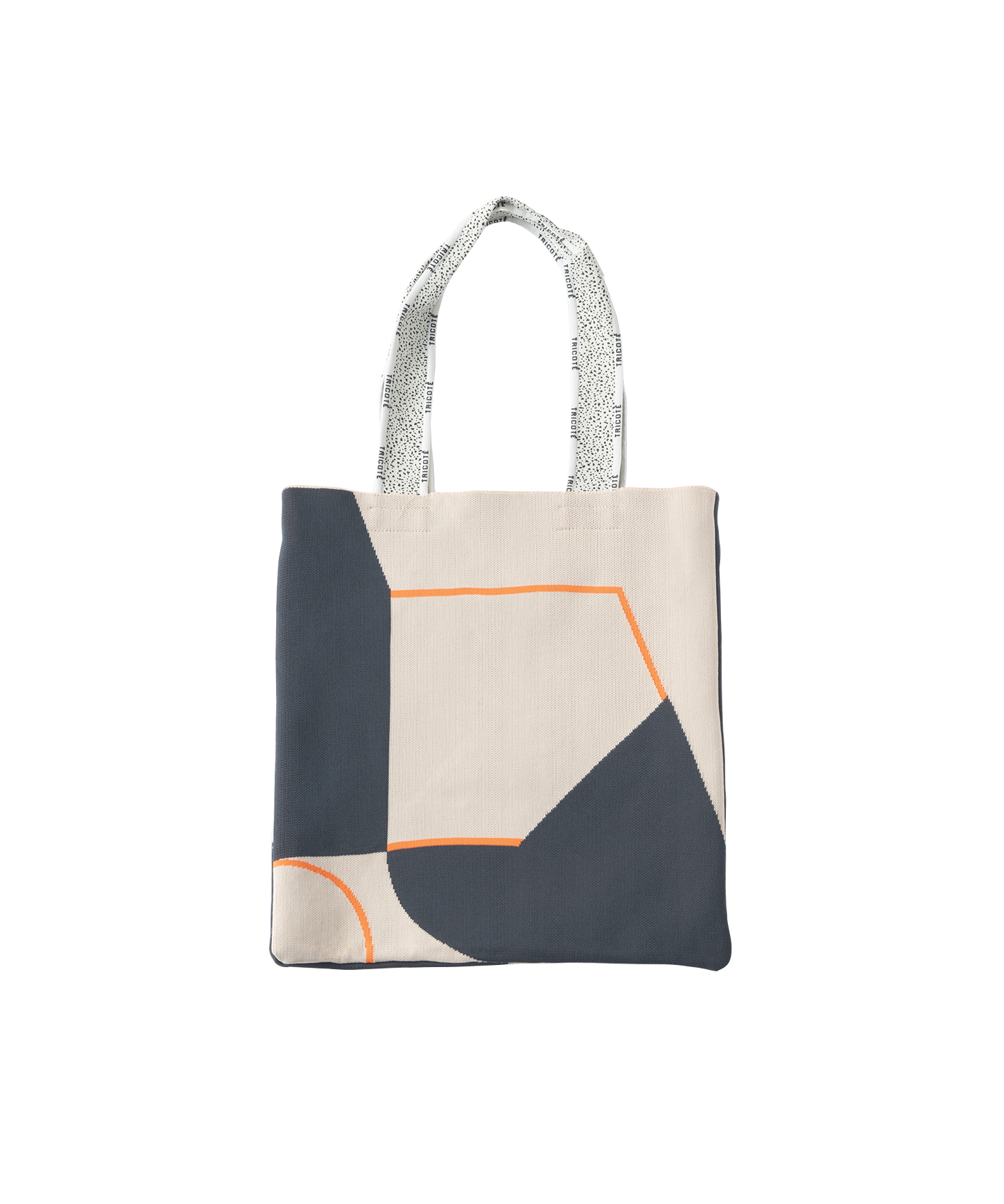 PUZZLE LINE KNIT TOTE BAG