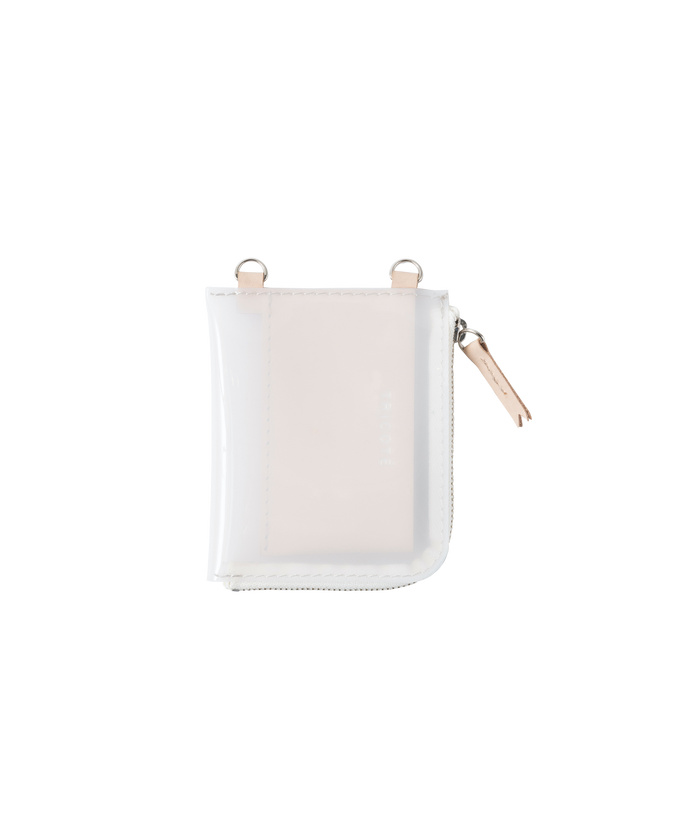 PVC WALLET WHITE