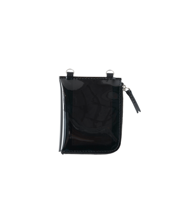 PVC WALLET BLACK
