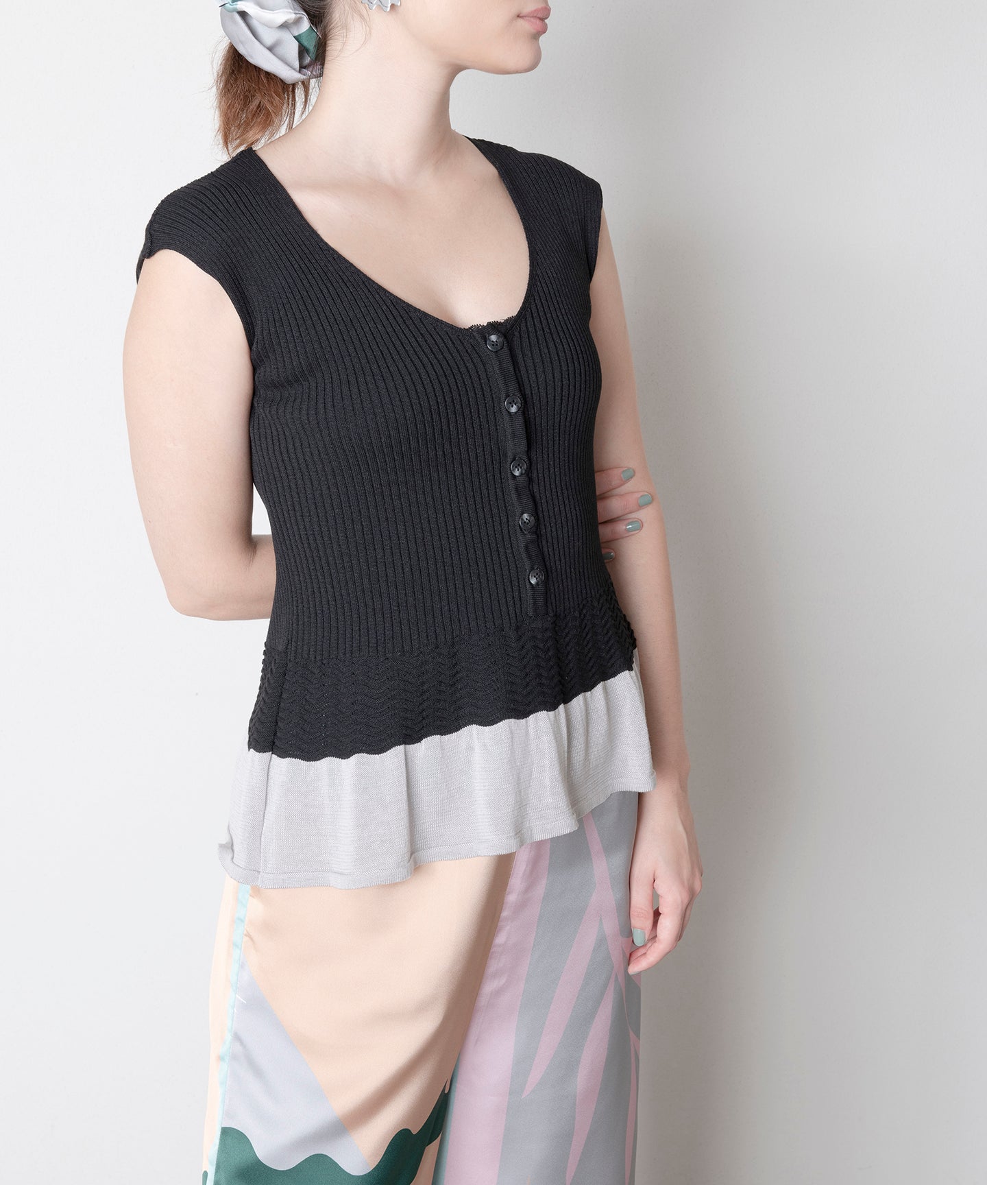 RIB KNIT TANK TOP